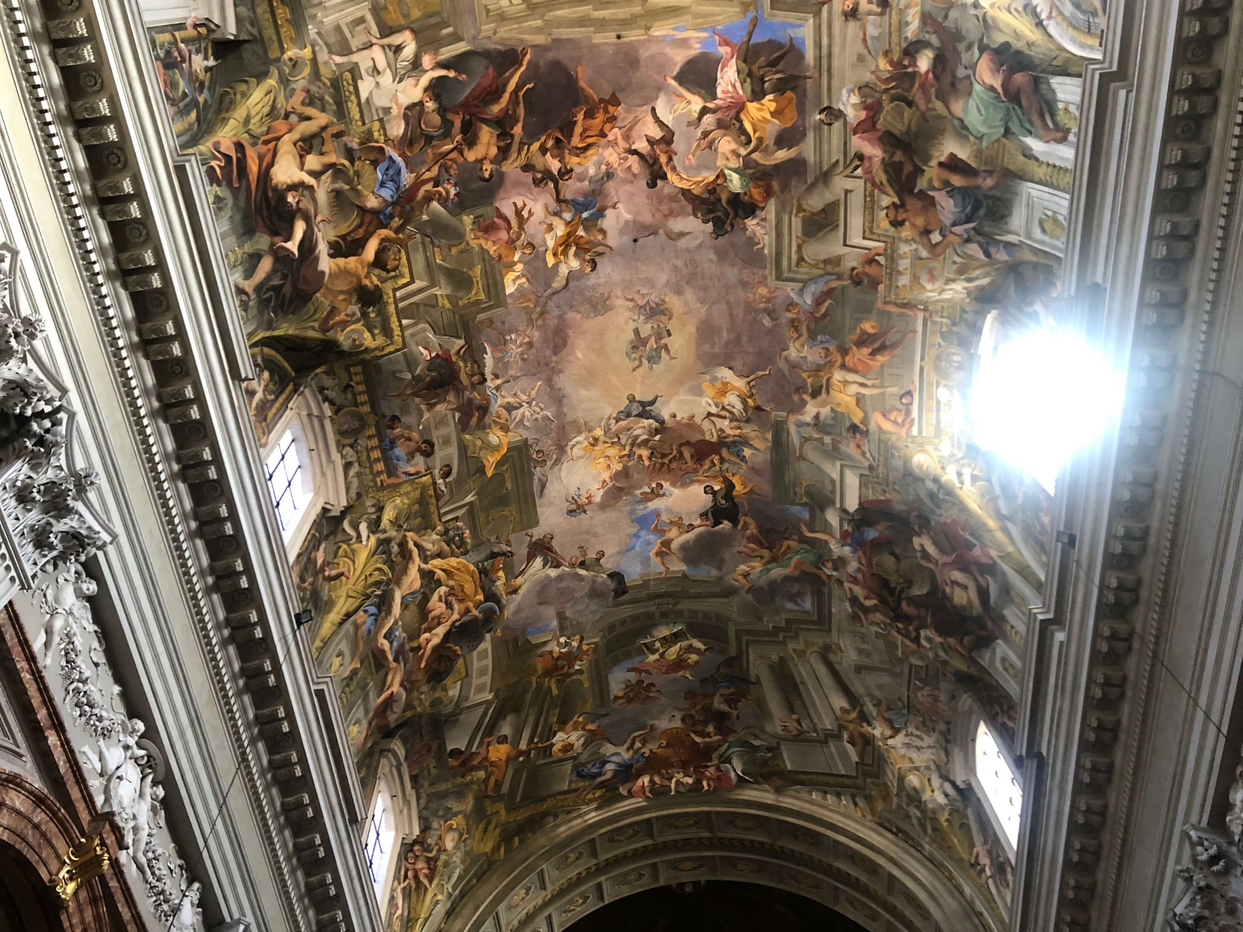 ローマ・サン・ティニャツィオ・ディ・ロヨラ教会