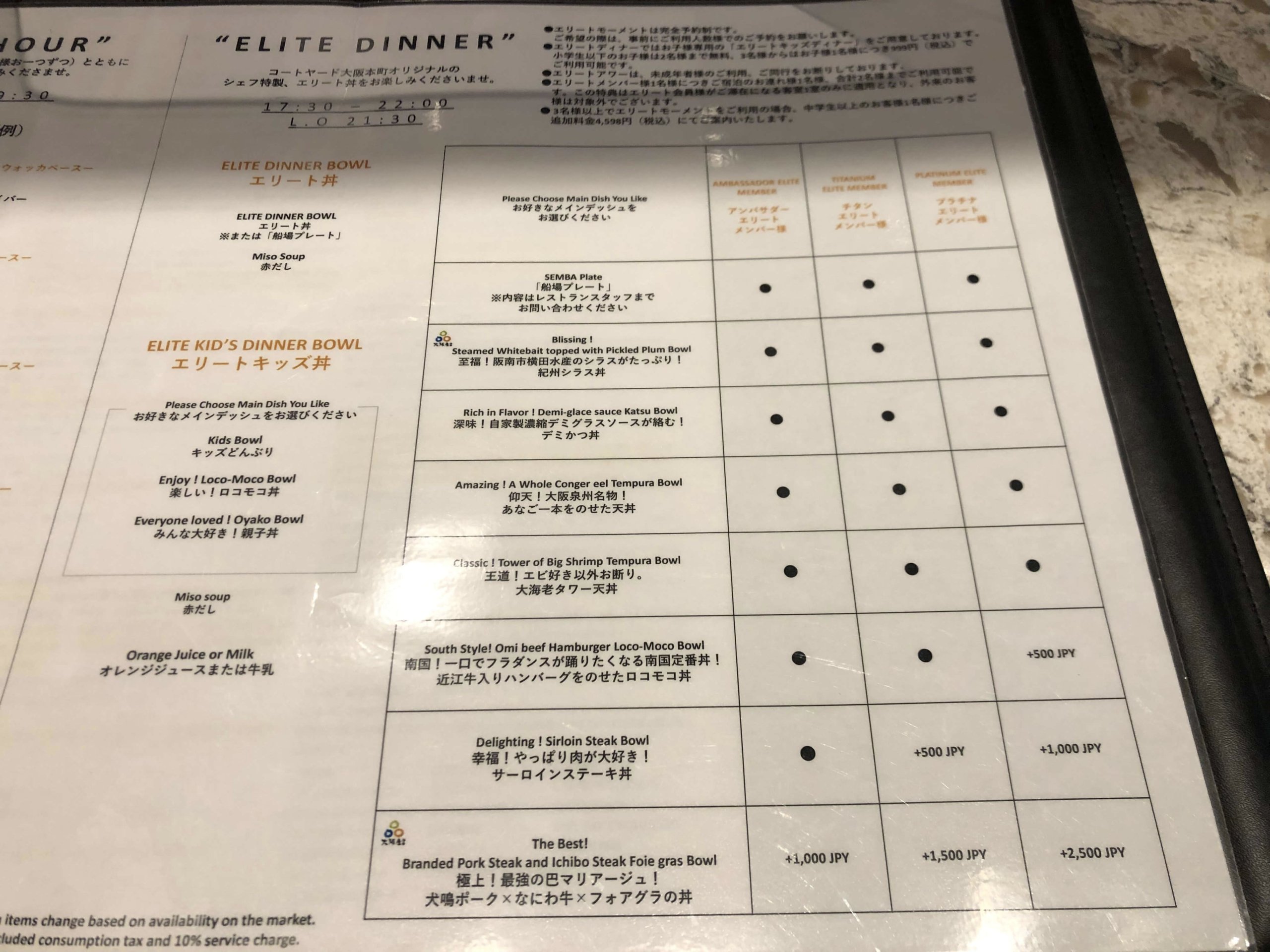 コートヤード大阪本町エリートモーメント