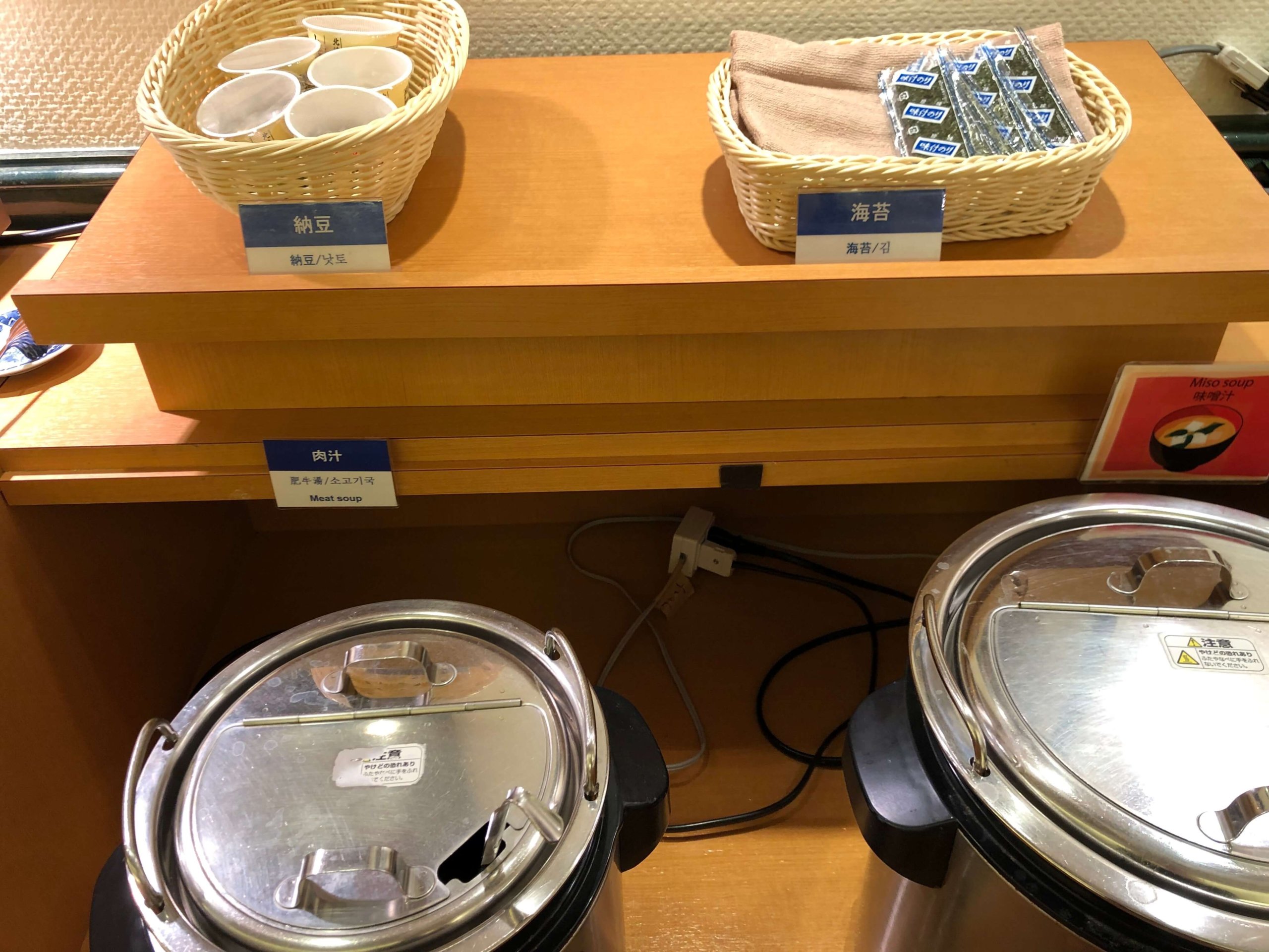 なんば道頓堀ホテル・朝食会場