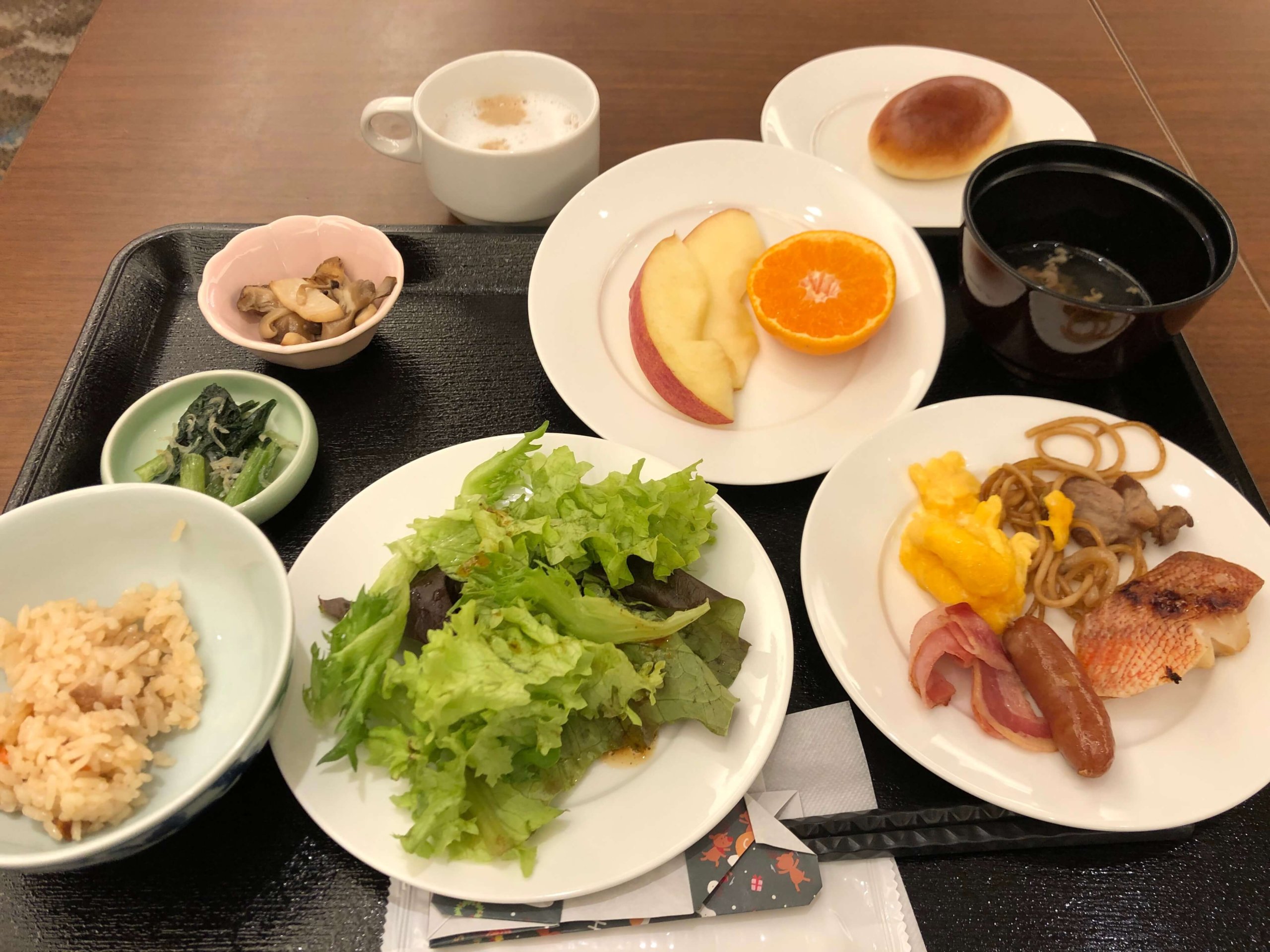 なんば道頓堀ホテル・朝食食べたもの