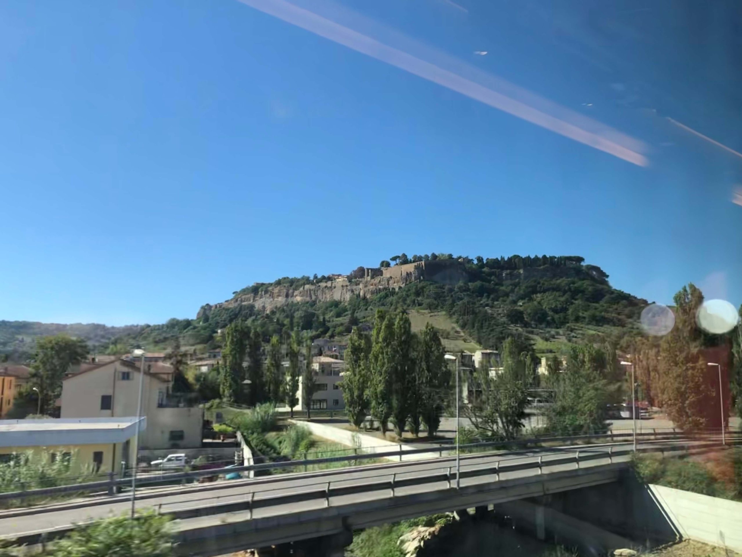 電車からの景色