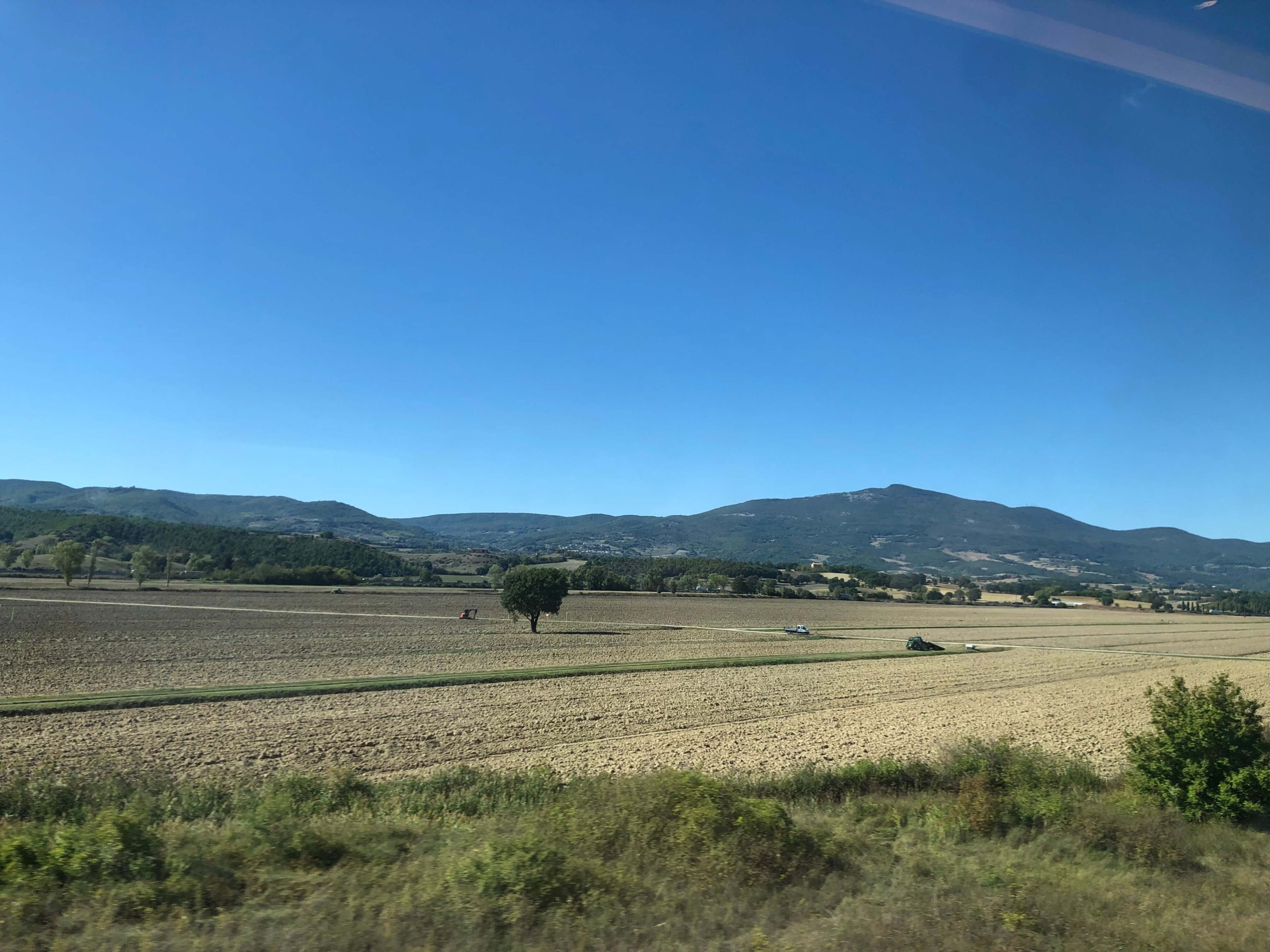 電車からの景色