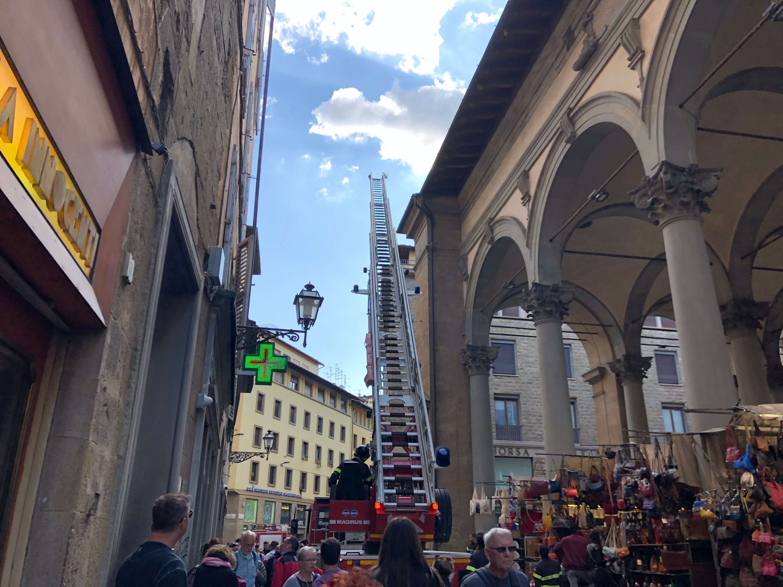 フィレンツェ・消防車