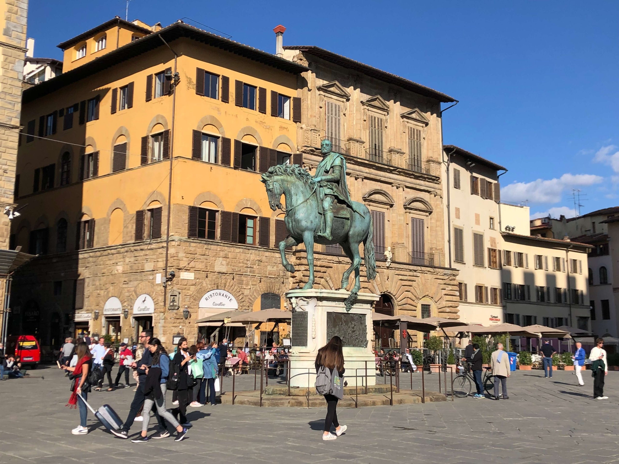 フィレンツェ・コジモ1世の騎馬像