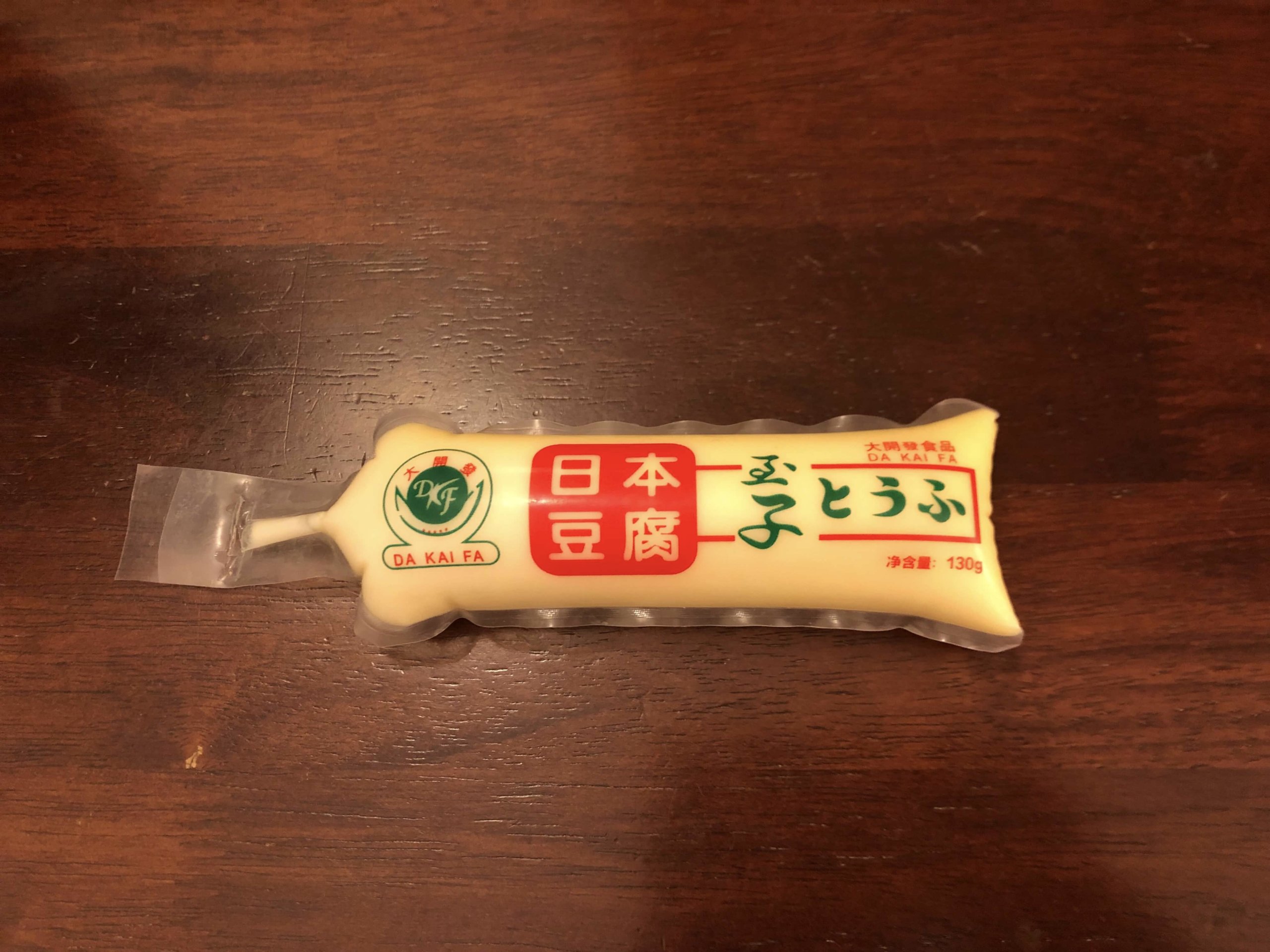 フィレンツェ・カルフールで買った玉子とうふ