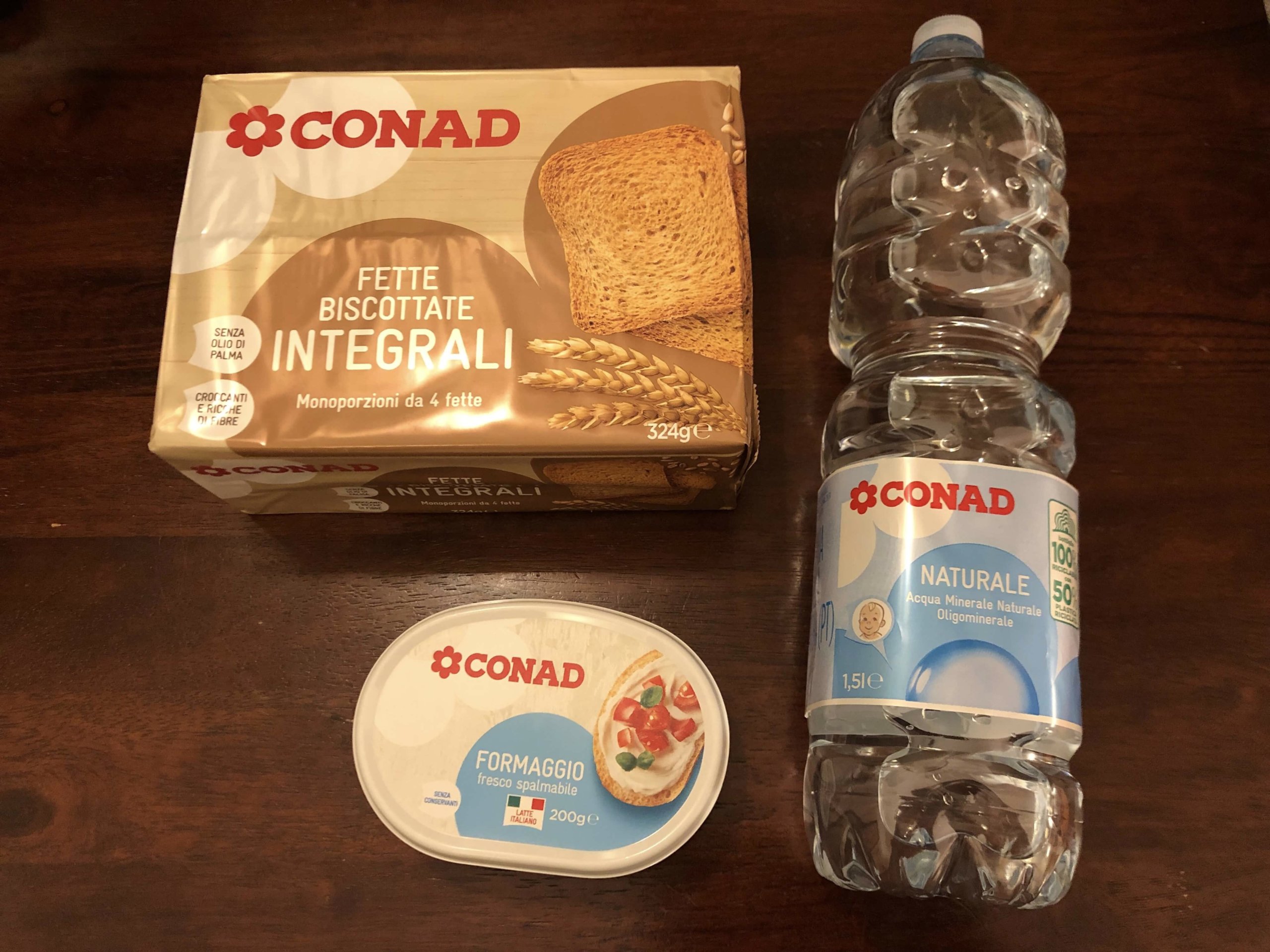 フィレンツェ・CONADで買ったもの