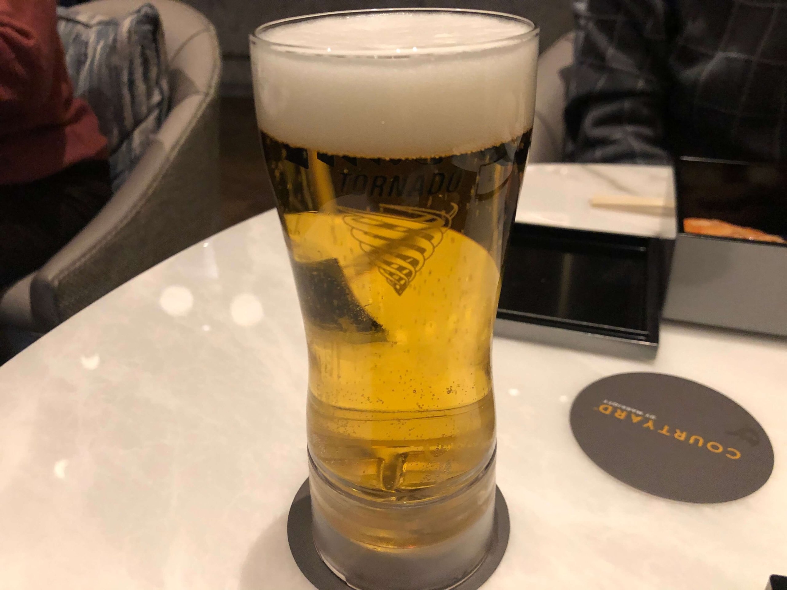 コートヤード大阪本町エリートアワー・ビール