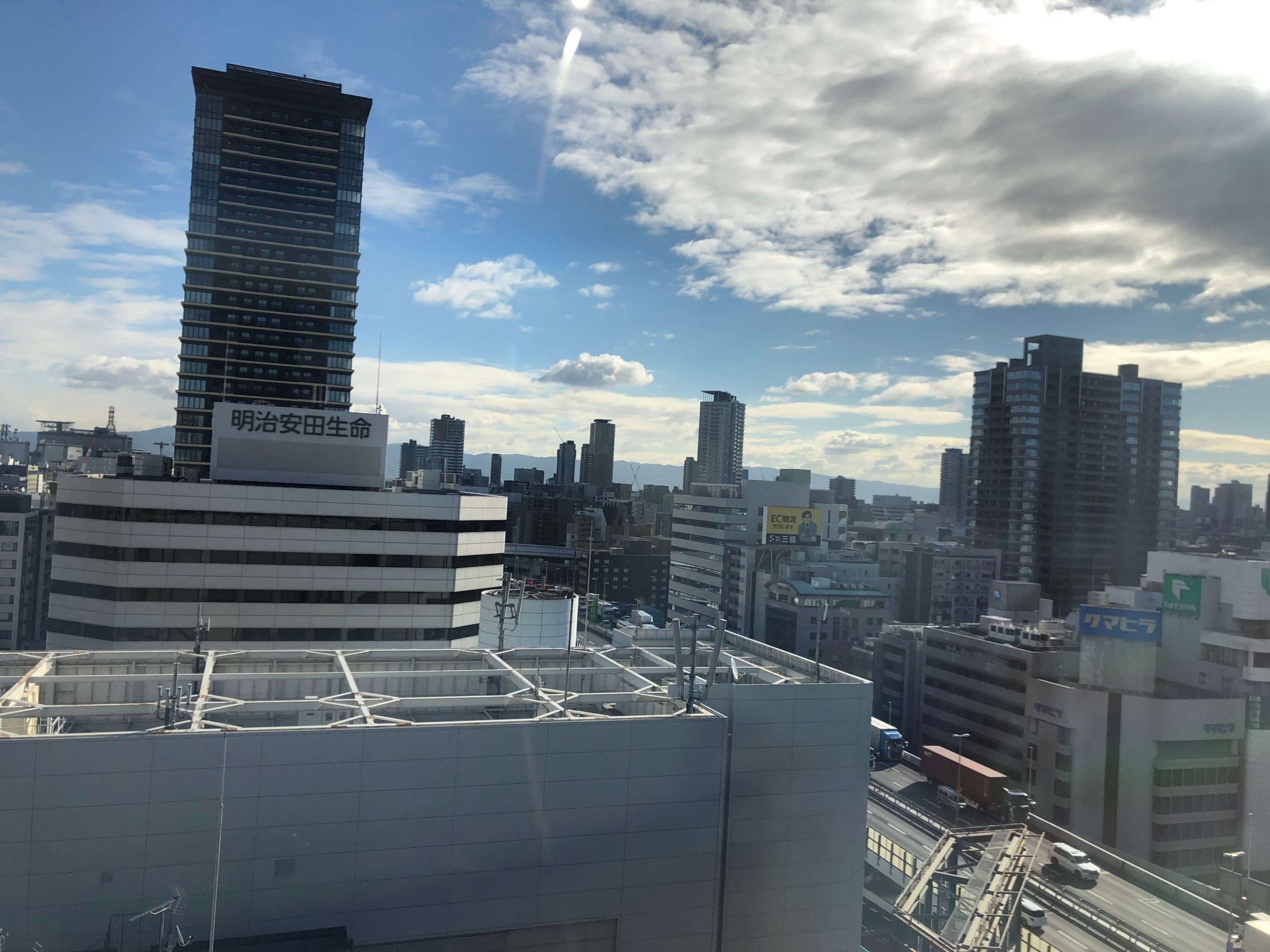 コートヤード大阪本町お部屋からの景色