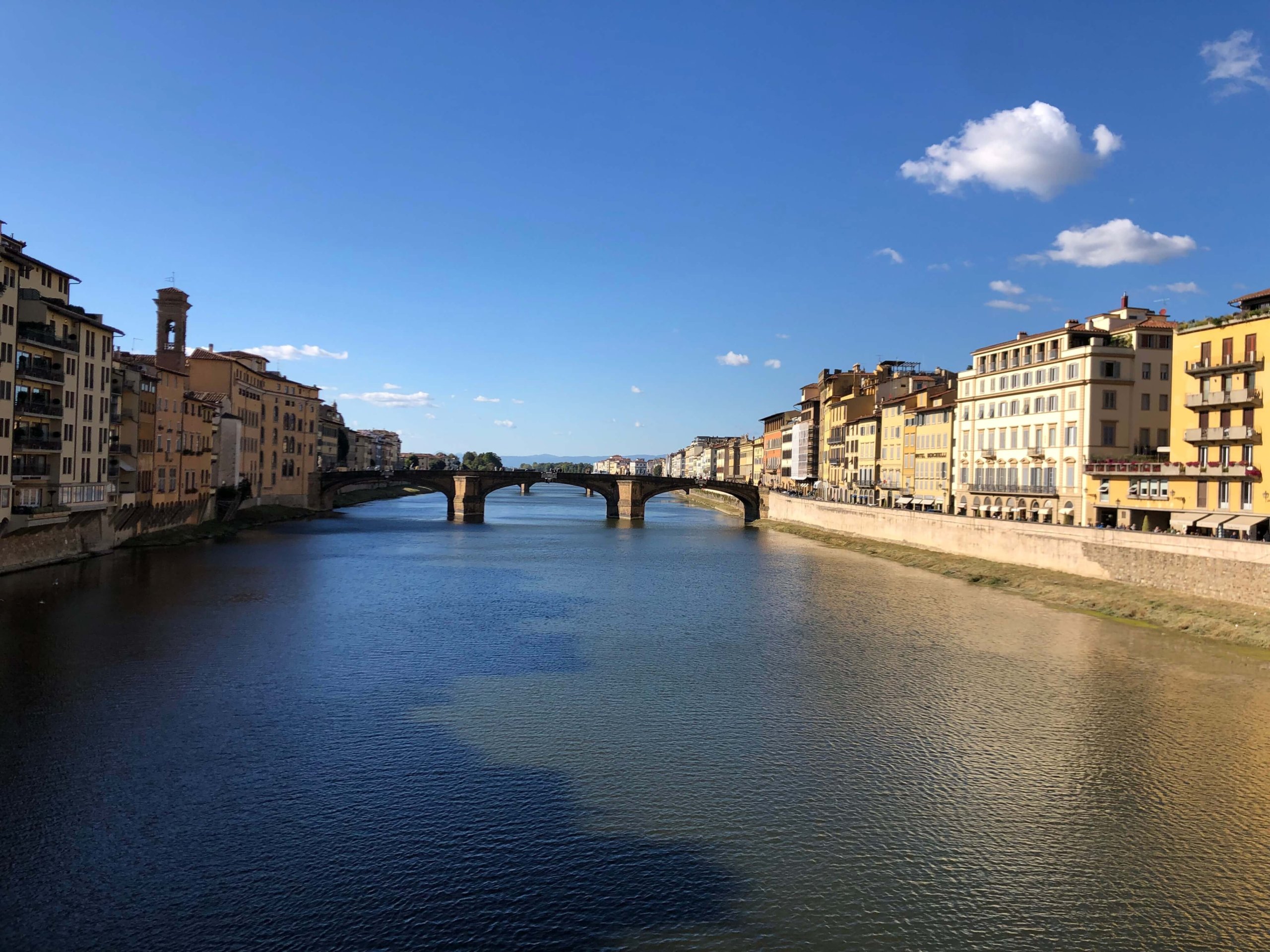 フィレンツェ・アルノ川