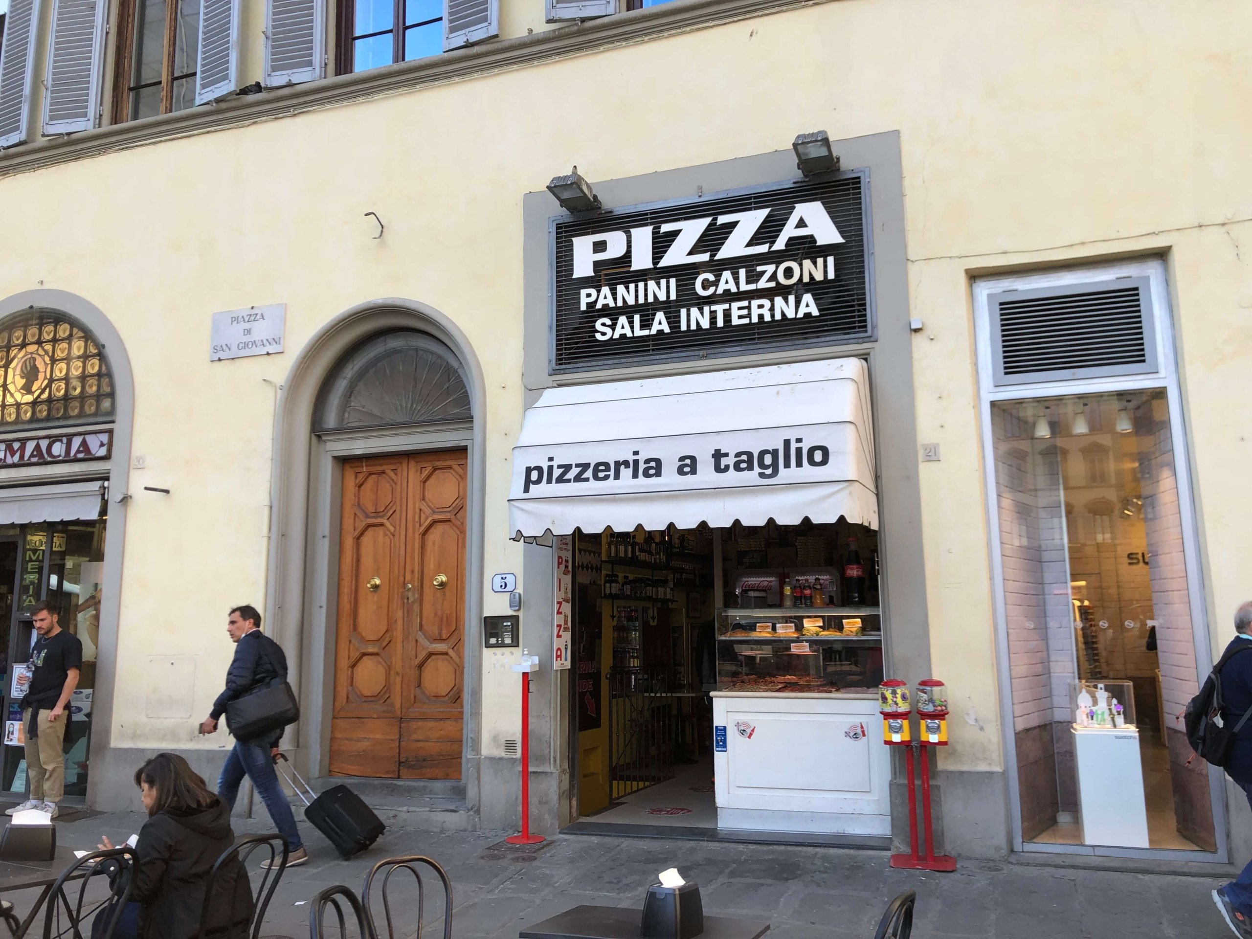 フィレンツェ・Pizzeria a Taglio