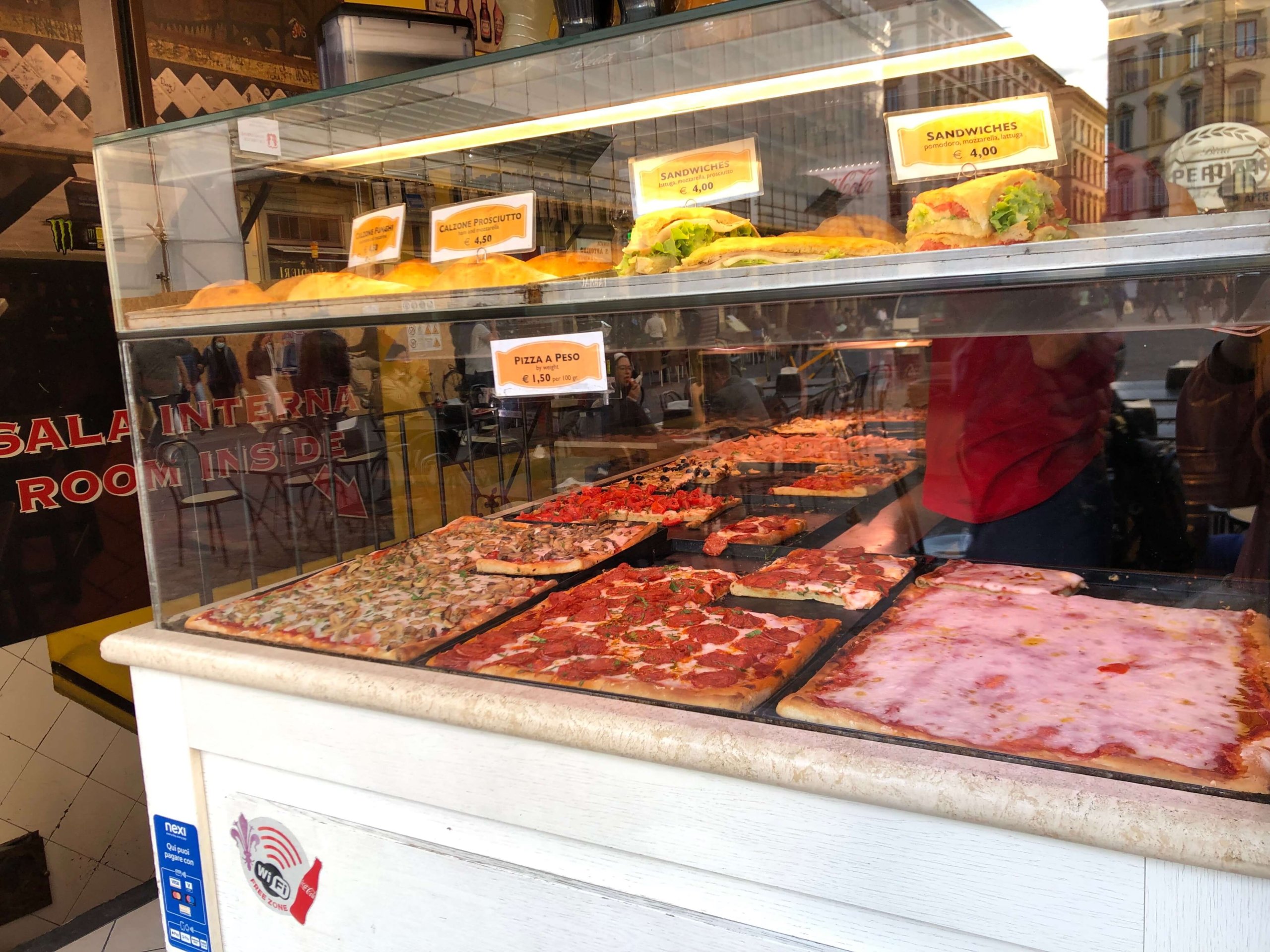 フィレンツェ・Pizzeria a Taglio