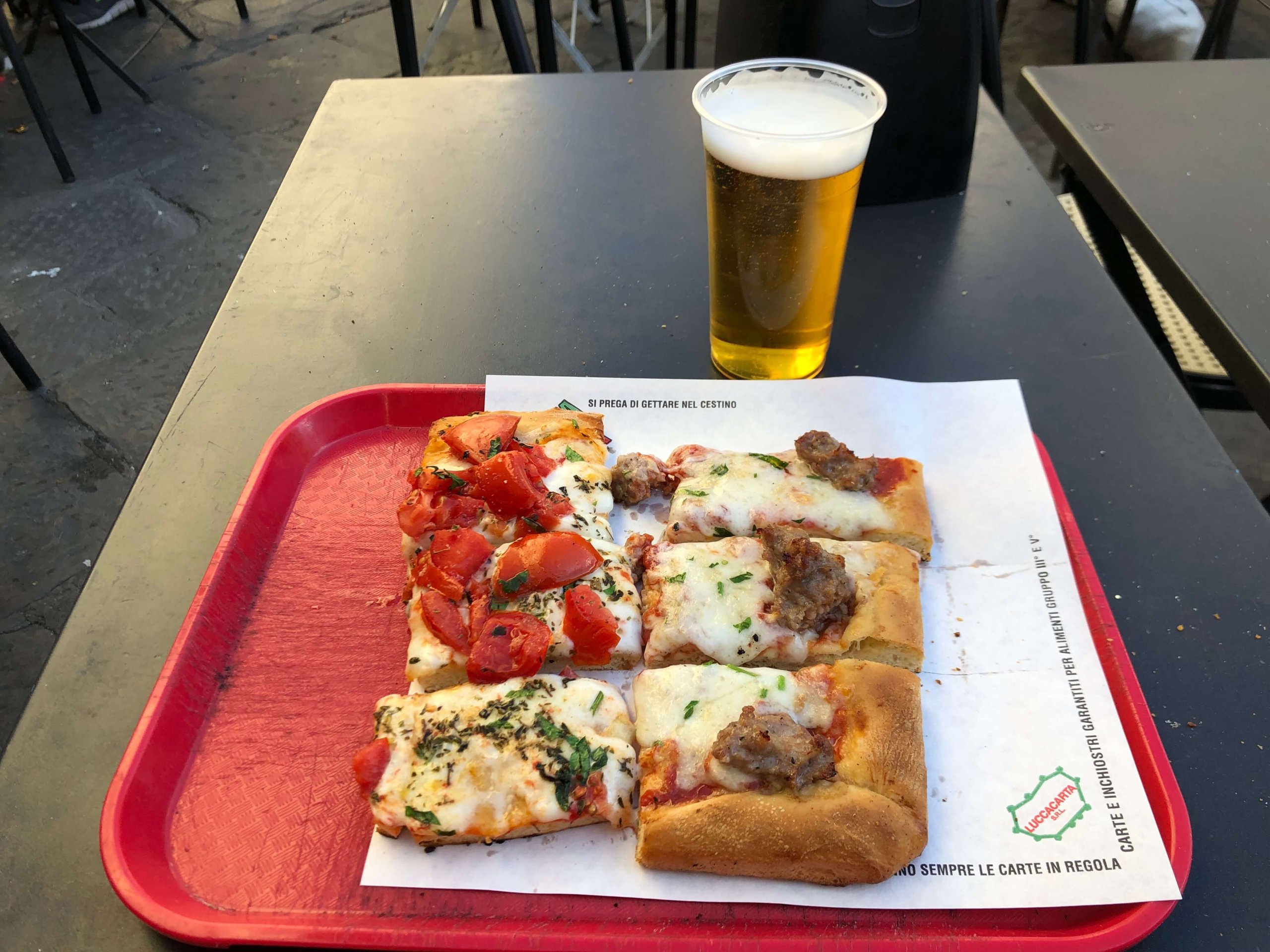 フィレンツェ・Pizzeria a Taglio