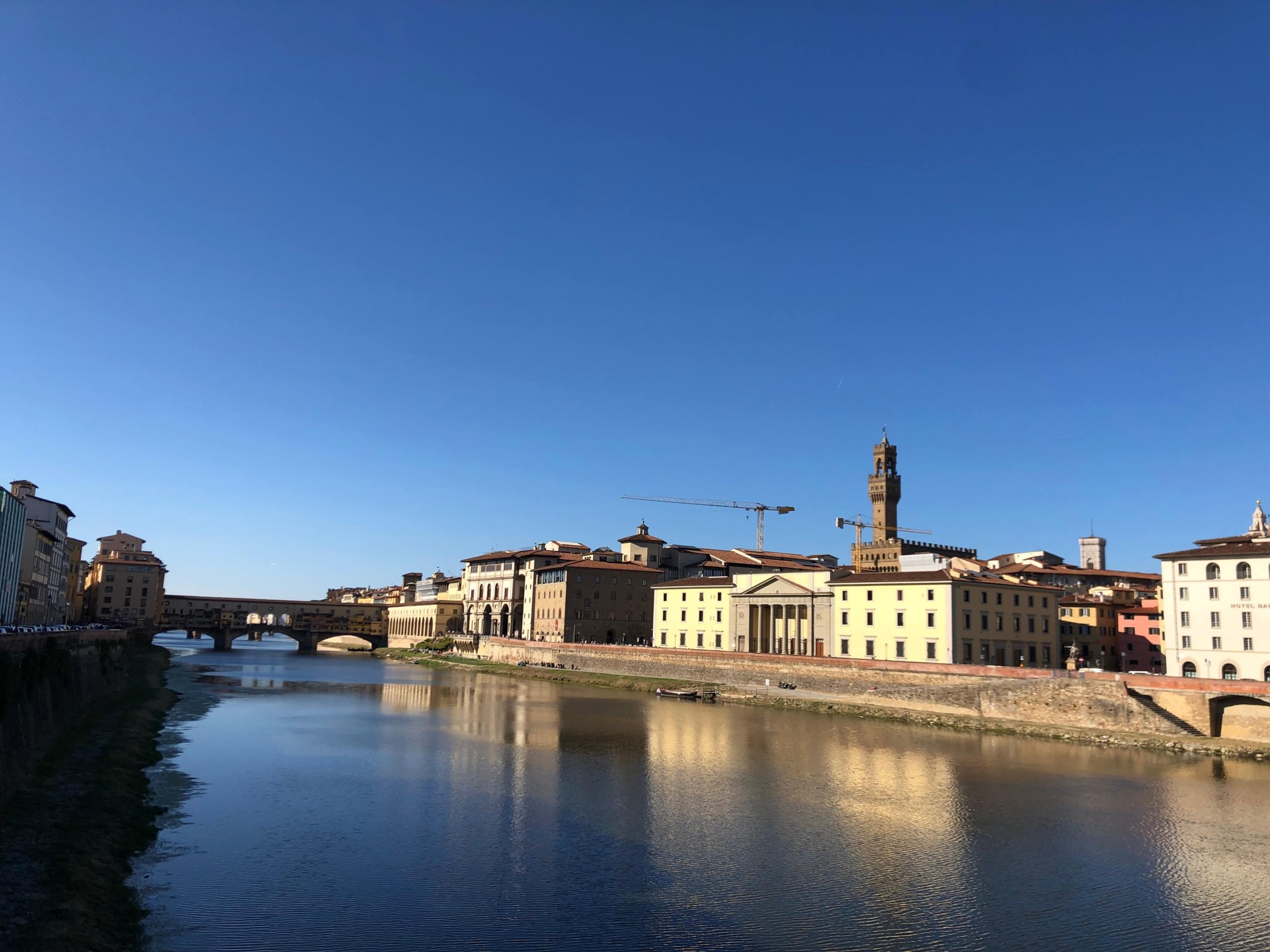 フィレンツェ・アルノ川