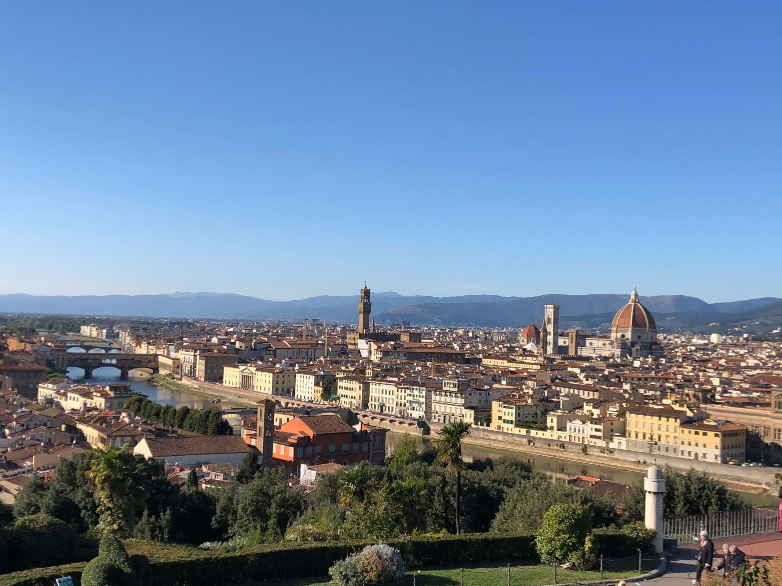 フィレンツェ・ミケランジェロ広場からの景色