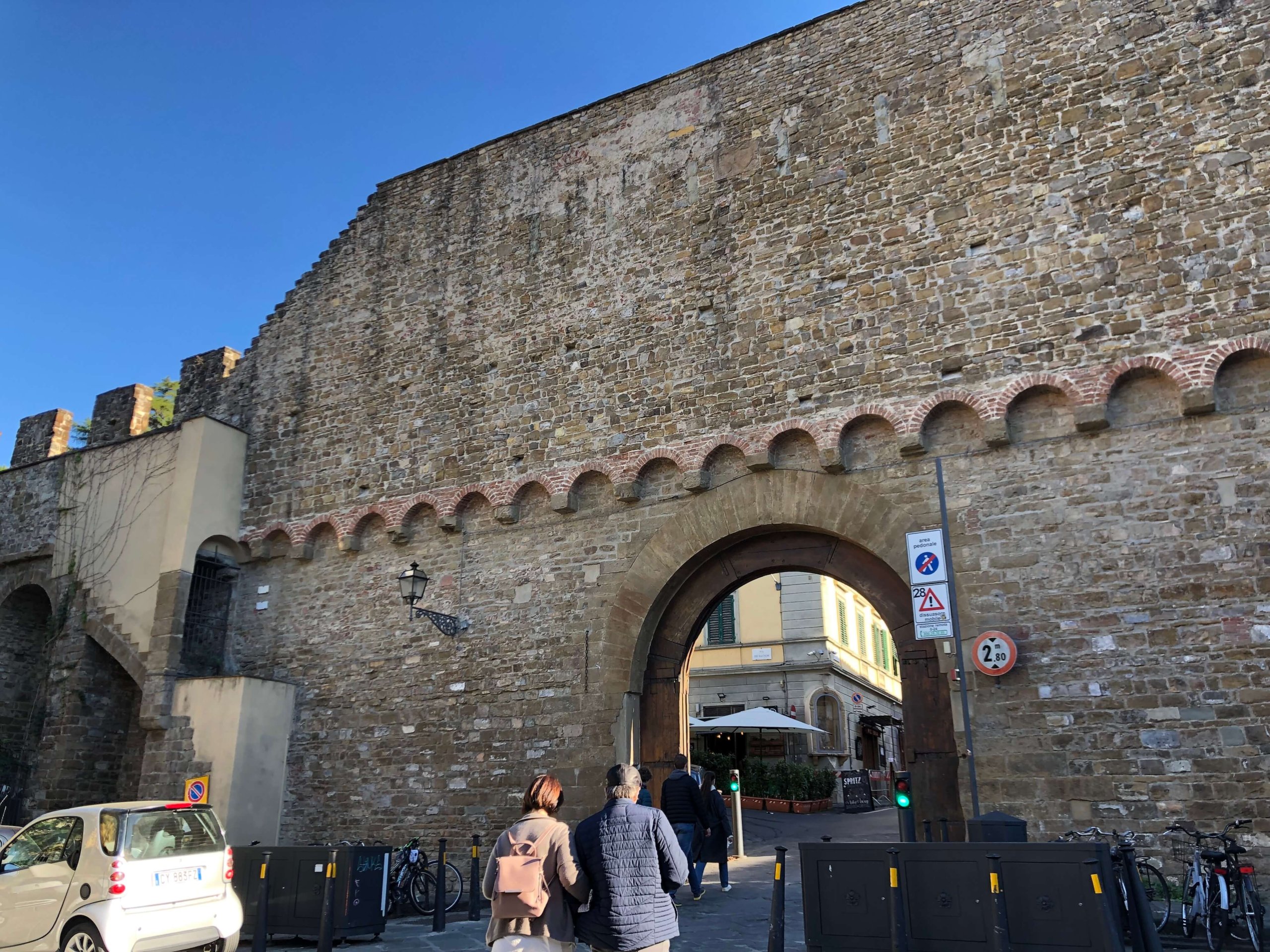 フィレンツェ・ミケランジェロ広場への道