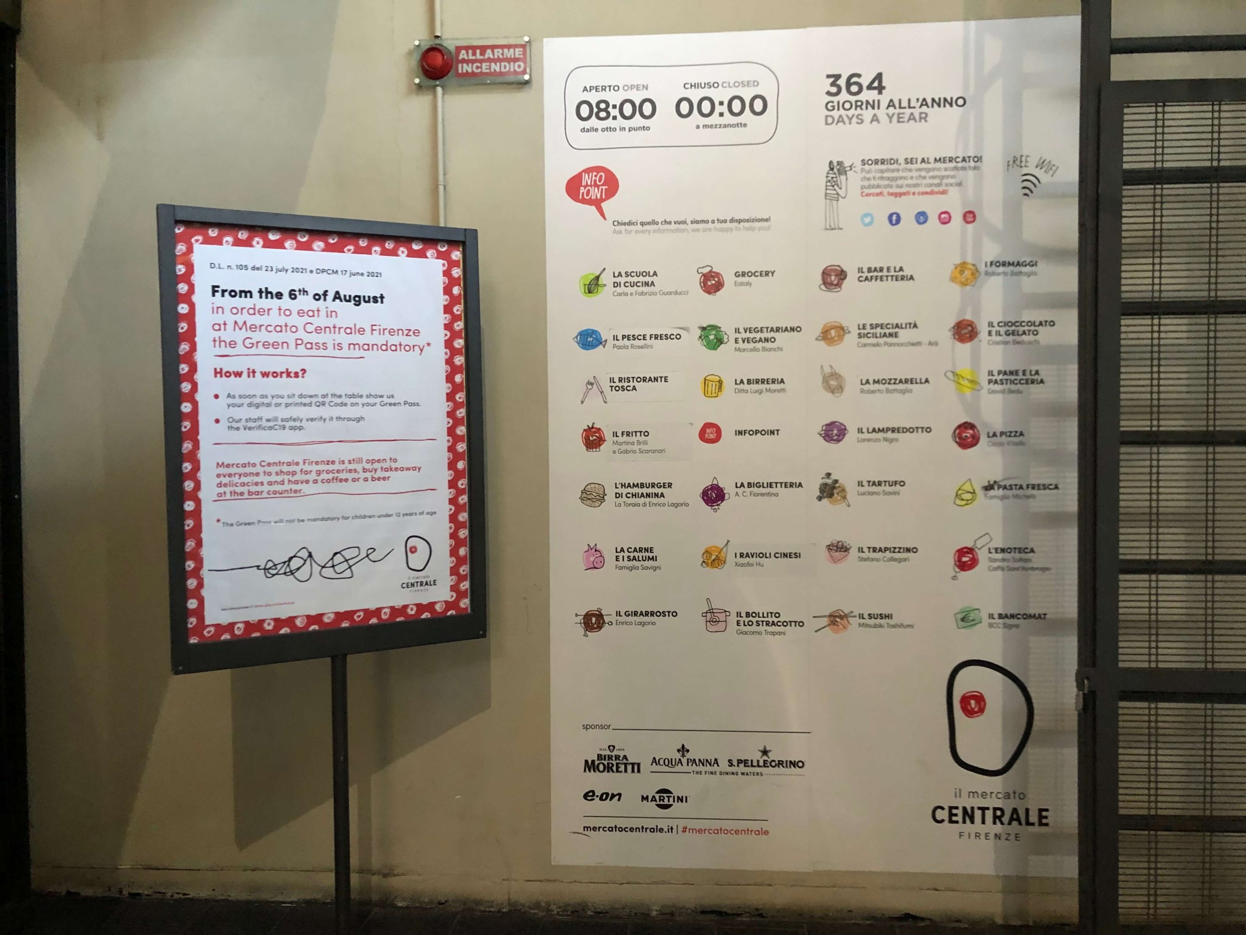 フィレンツェ・メルカートセントラル