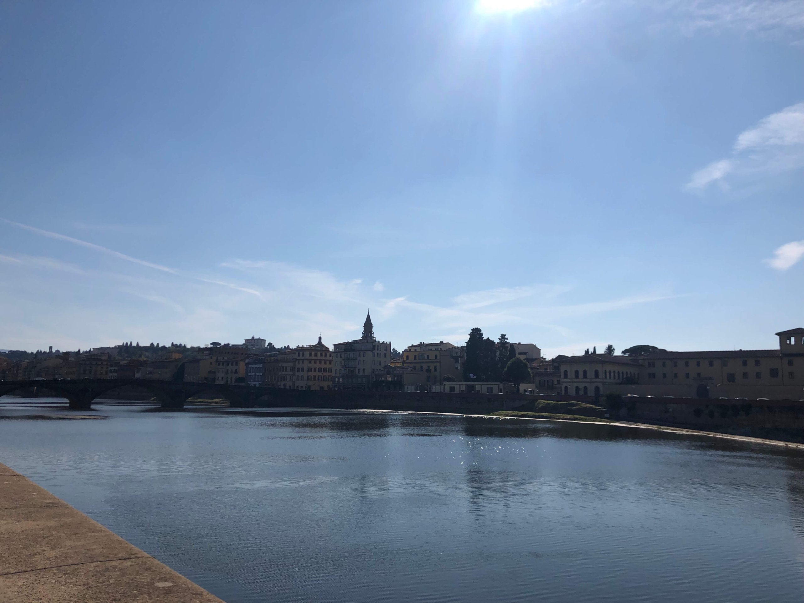 フィレンツェ・アルノ川
