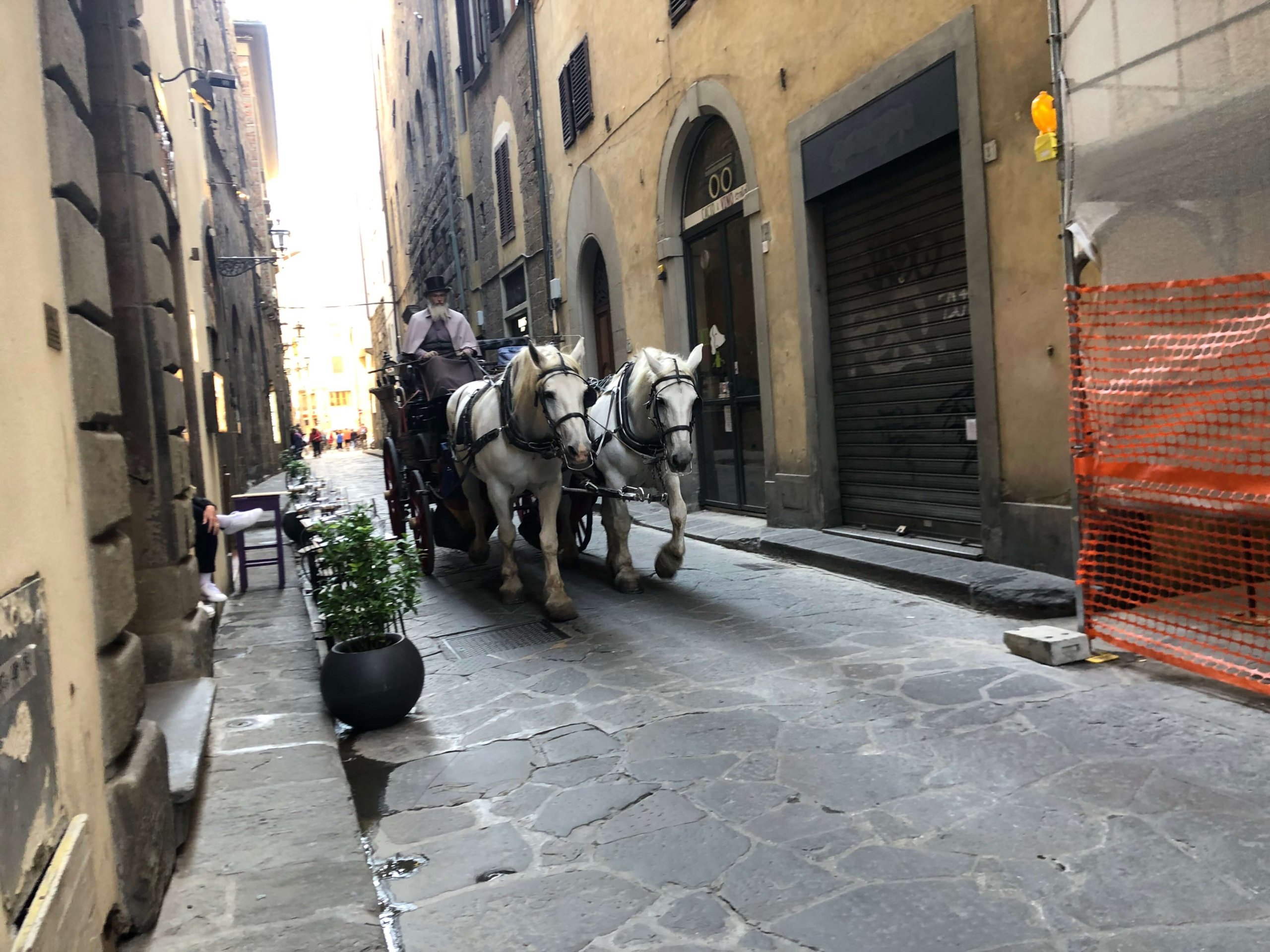 フィレンツェ・馬車
