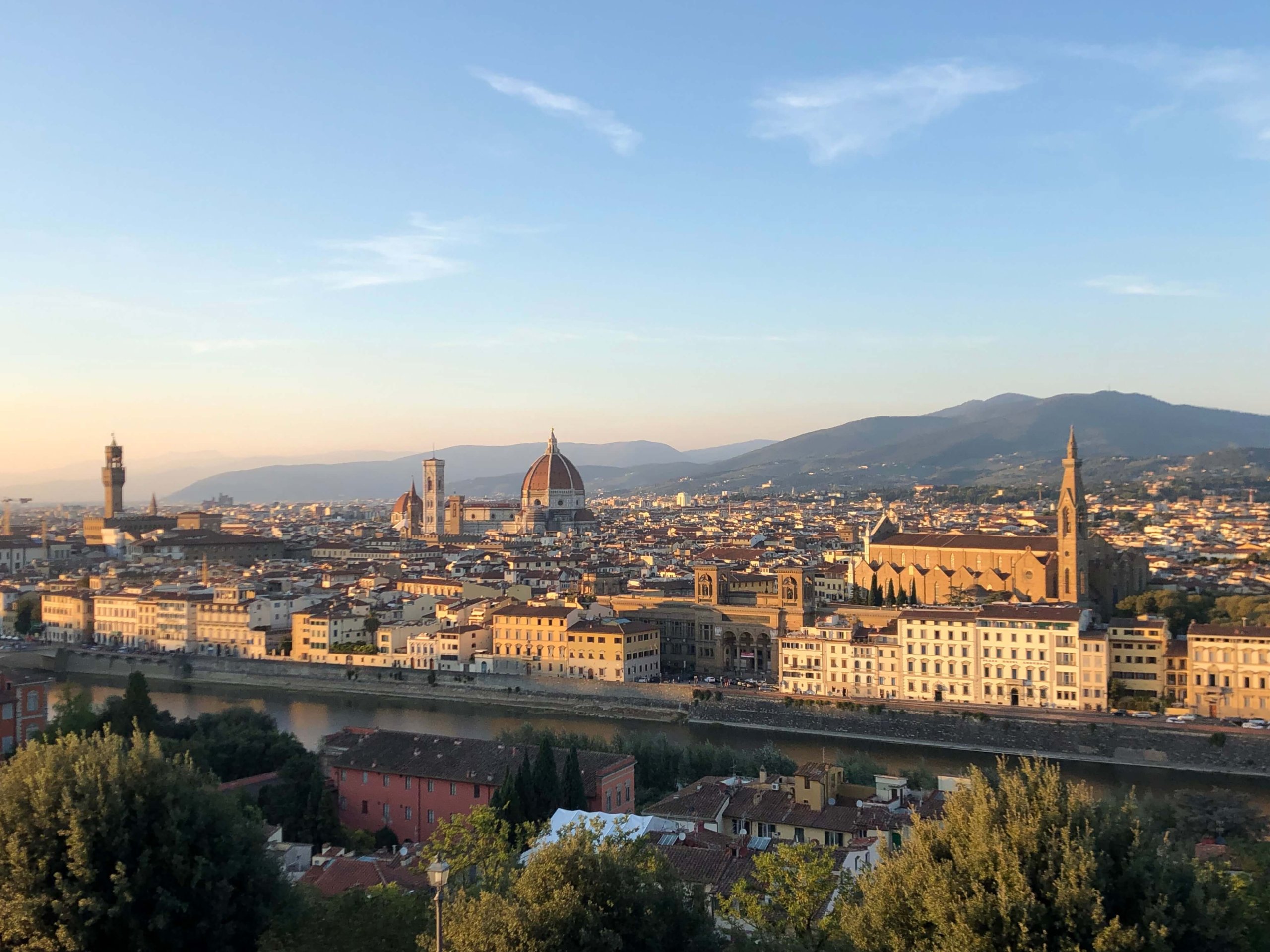 フィレンツェ・ミケランジェロ広場からの景色