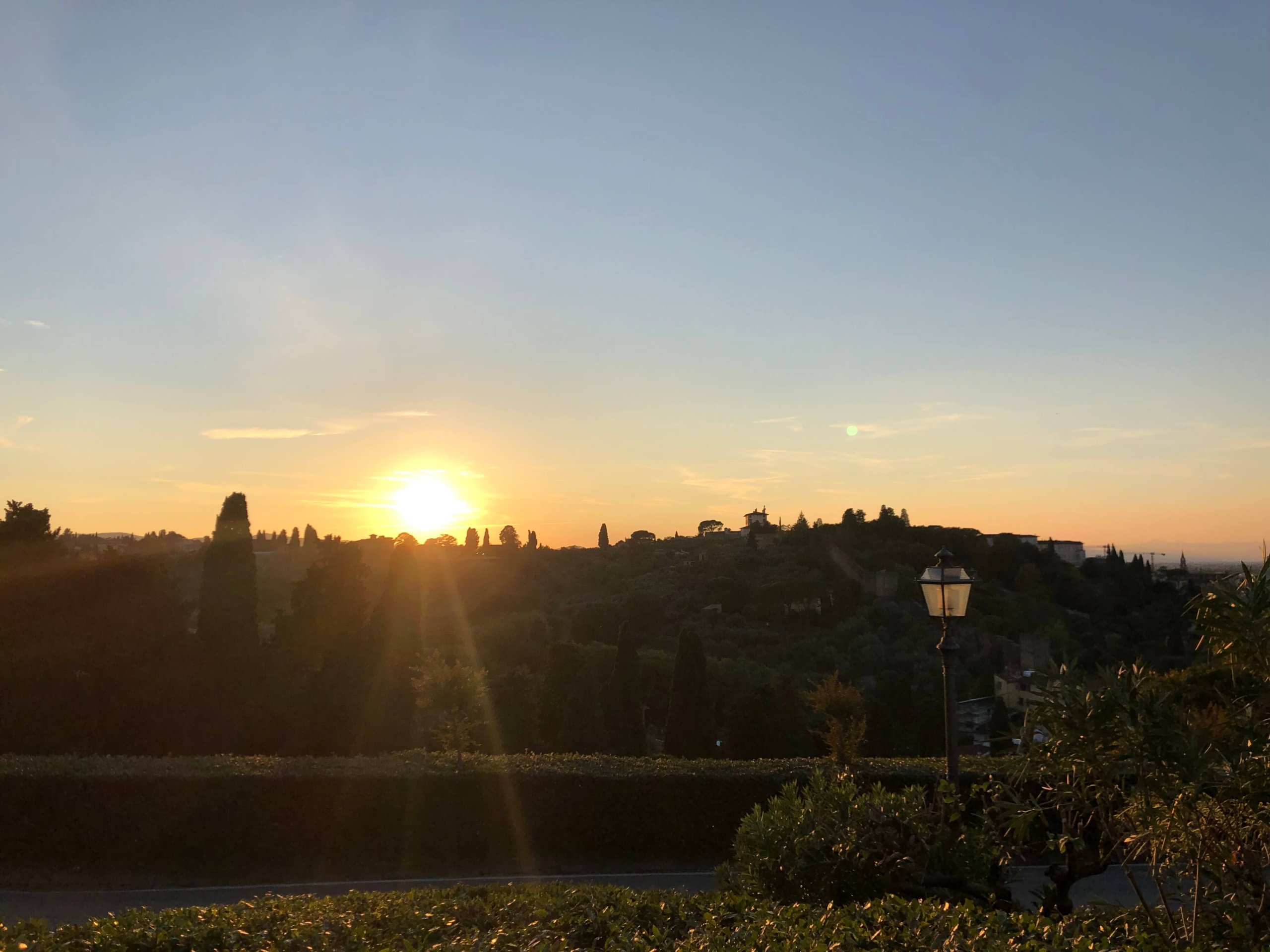 フィレンツェ・夕日