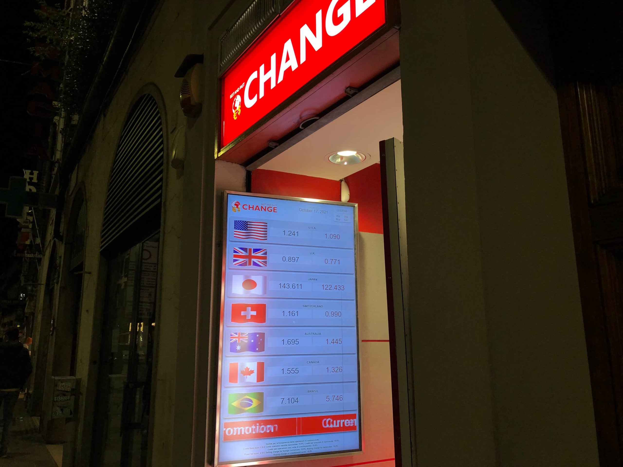 フィレンツェ・両替屋