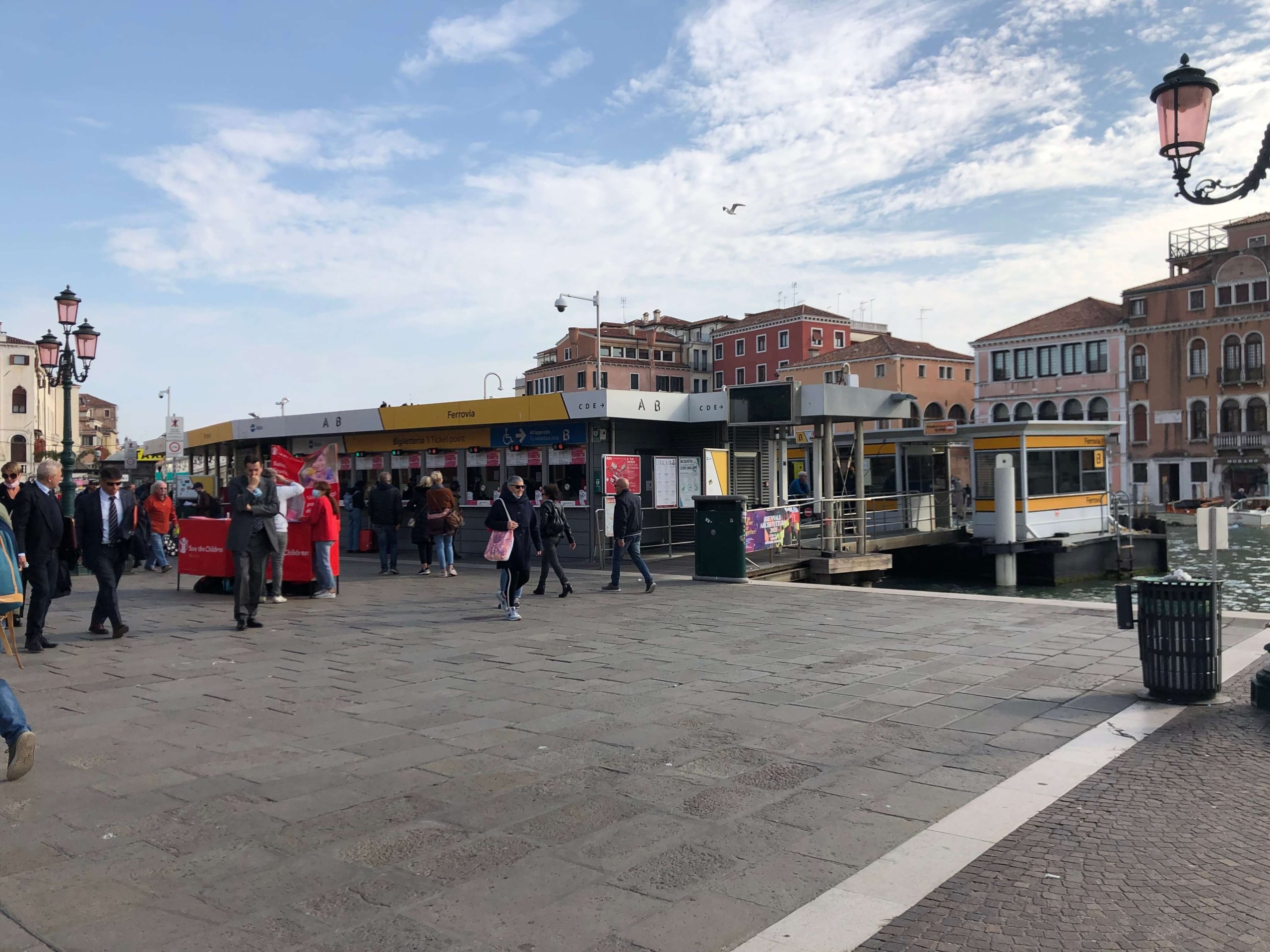 ベネツィア・ヴァポレット乗り場