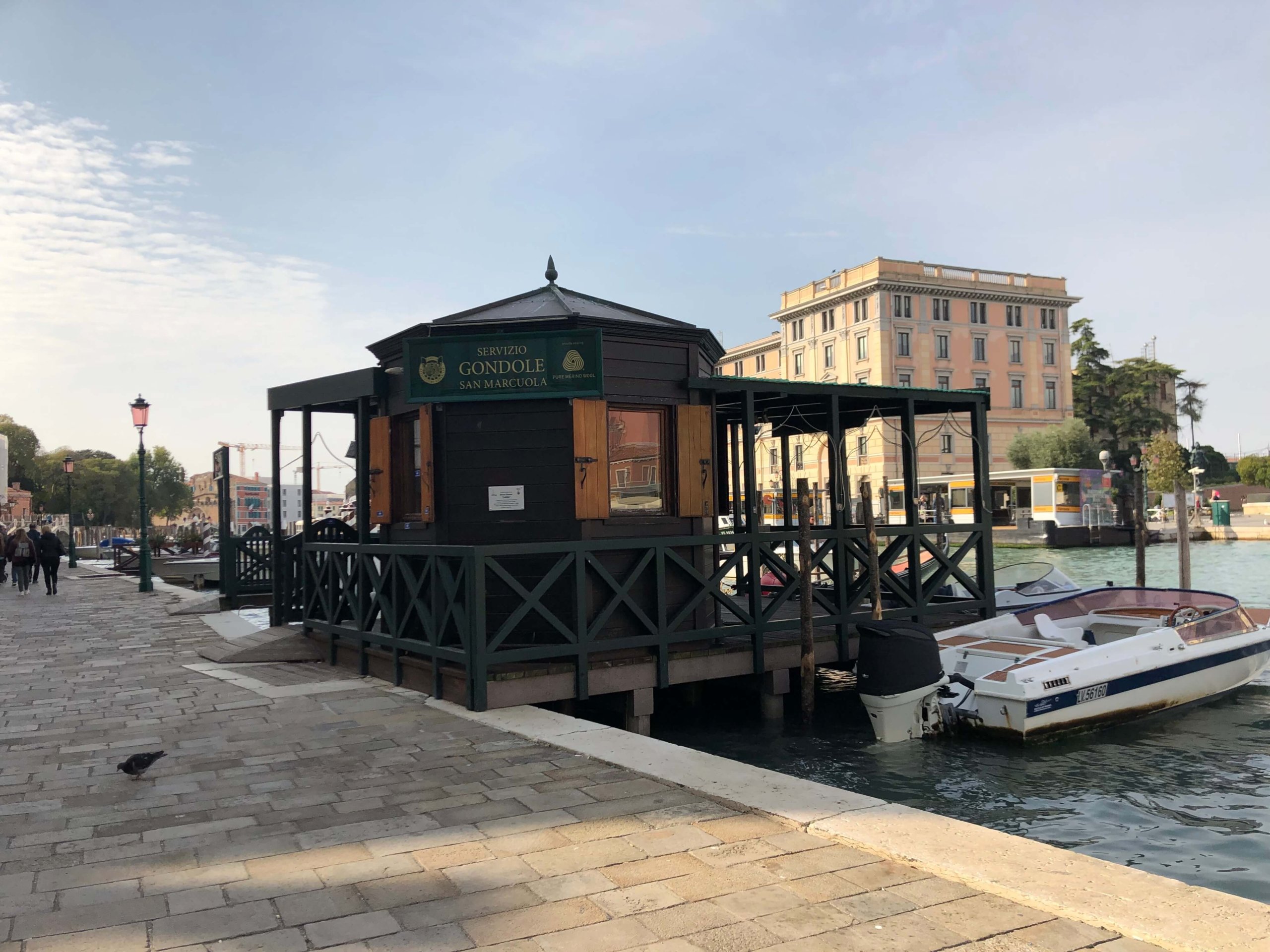 ベネツィア・ゴンドラ乗り場