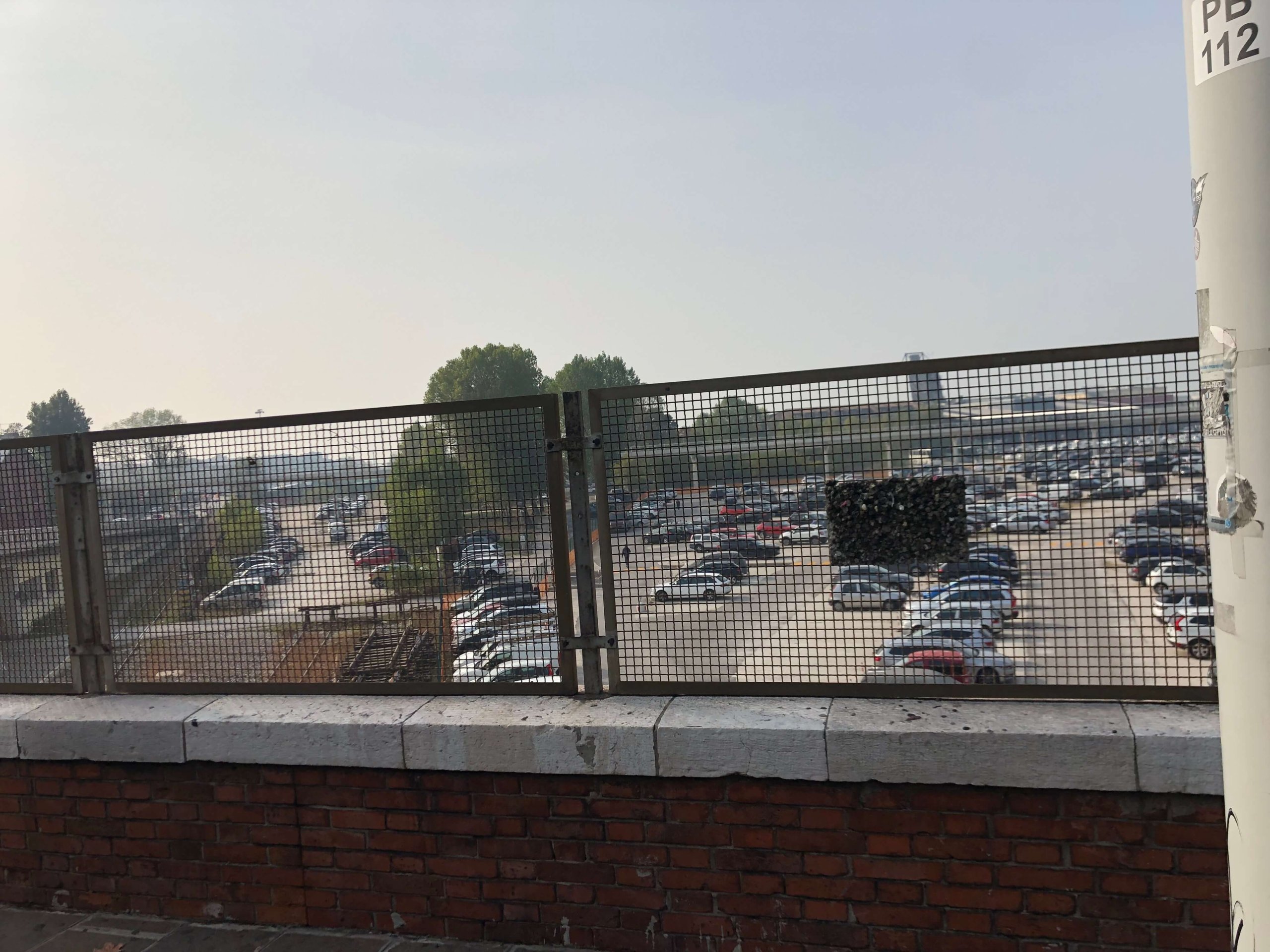 ベネツィア行きバスからの景色