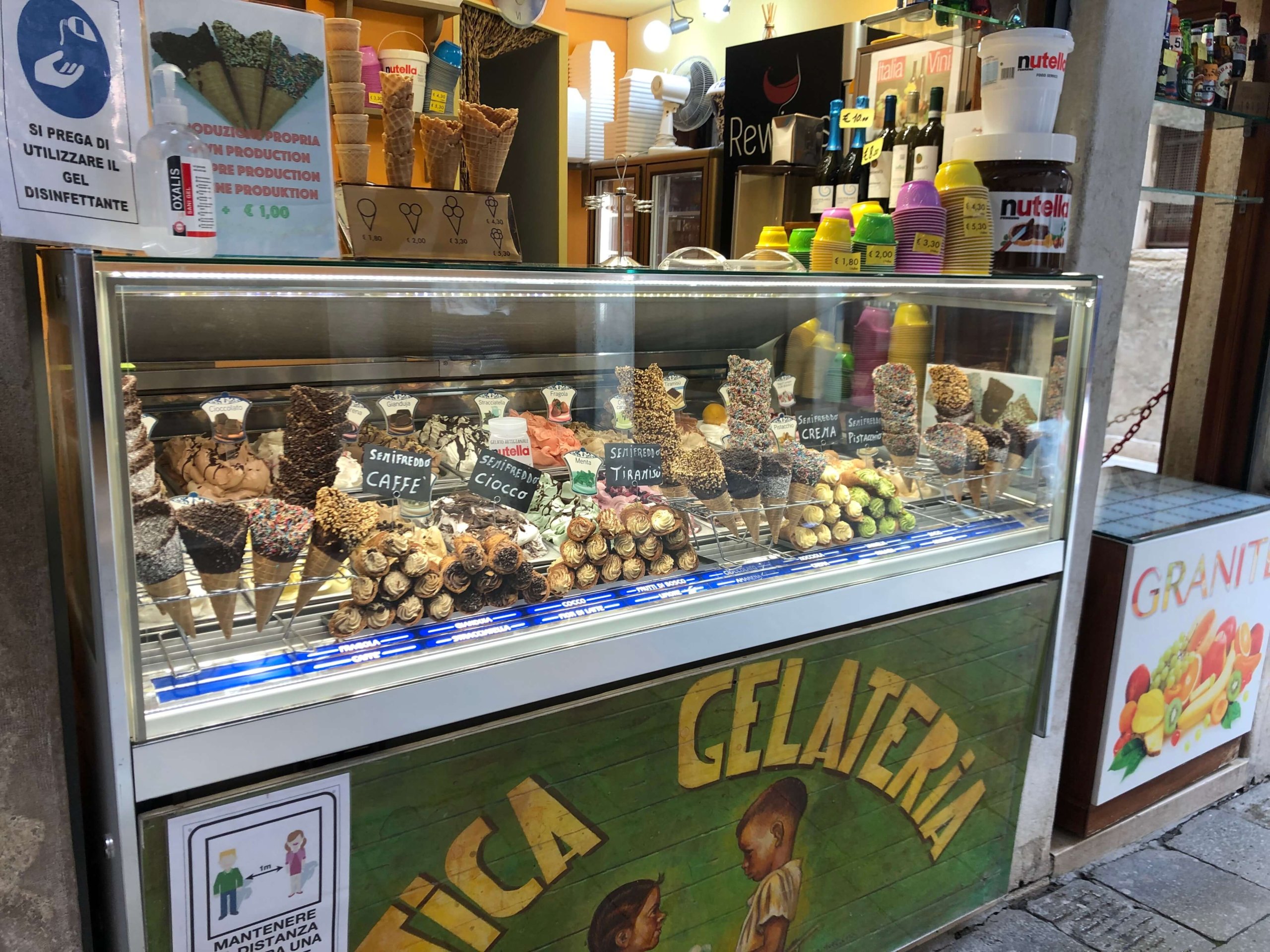 ベネツィア・ジェラート屋さん