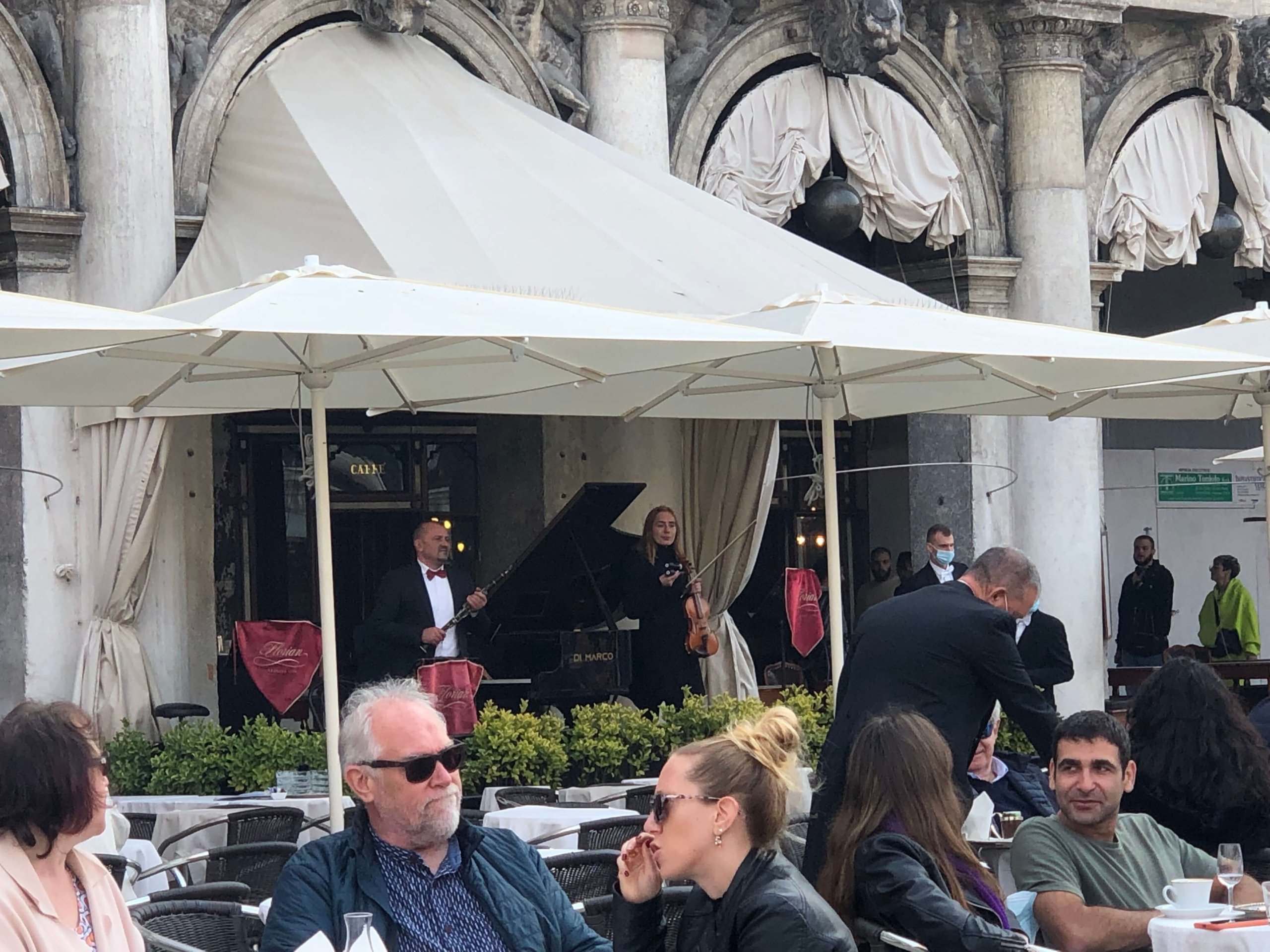 ベネツィア・サン・マルコ広場のレストラン