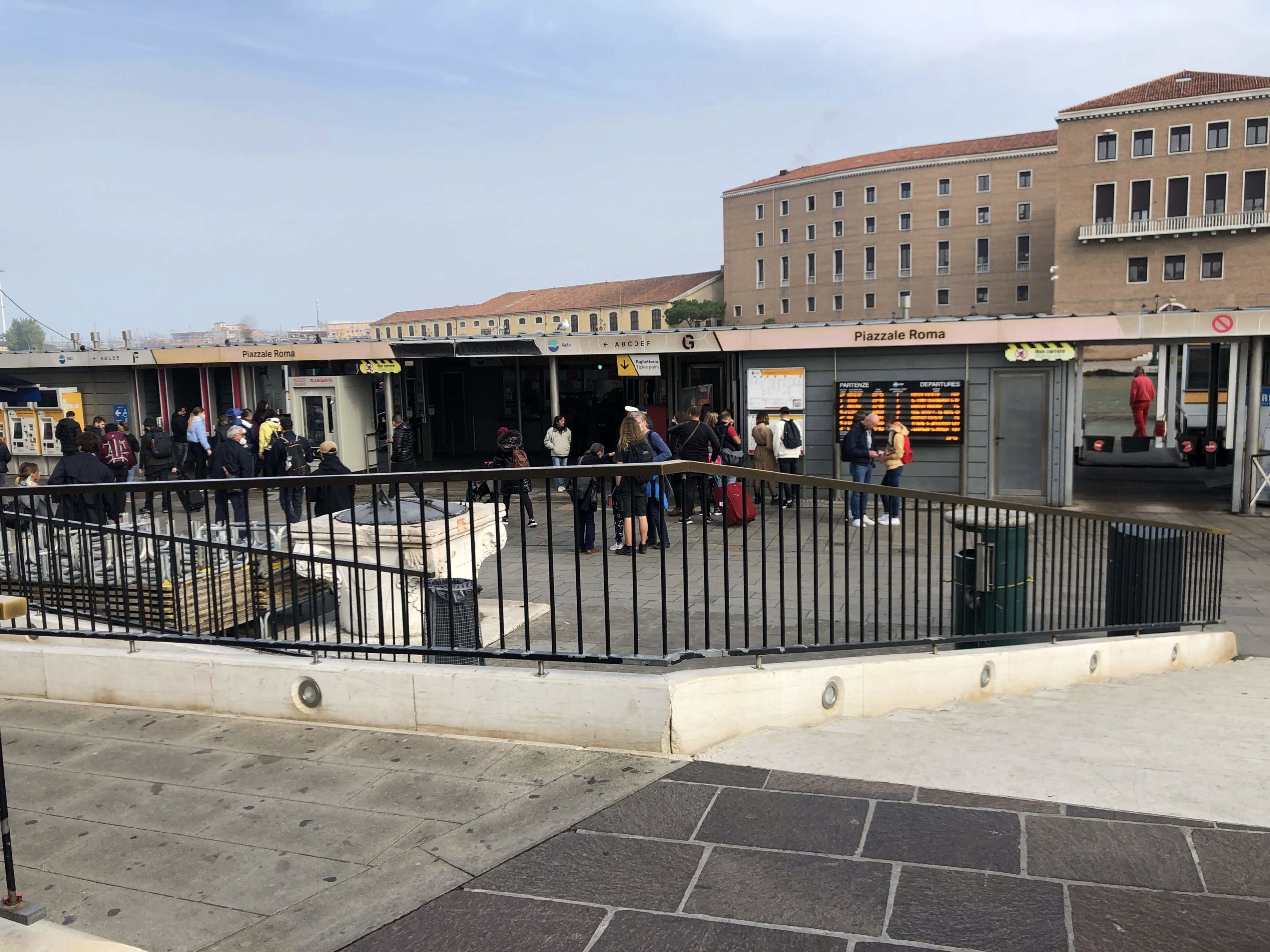 ヴェネツィア・ローマ広場のヴァポレット乗り場