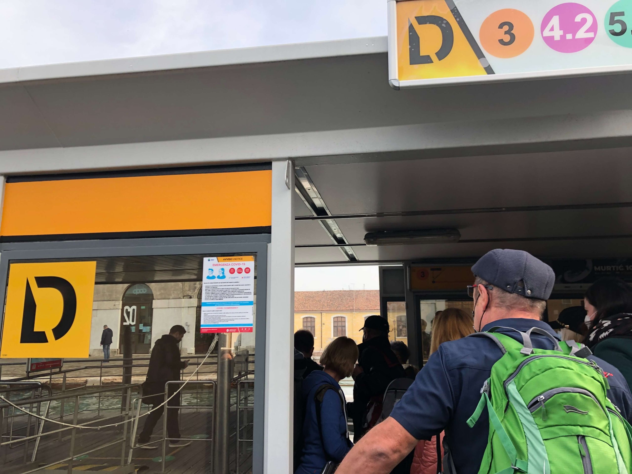 ヴェネツィア・ローマ広場のヴァポレット乗り場