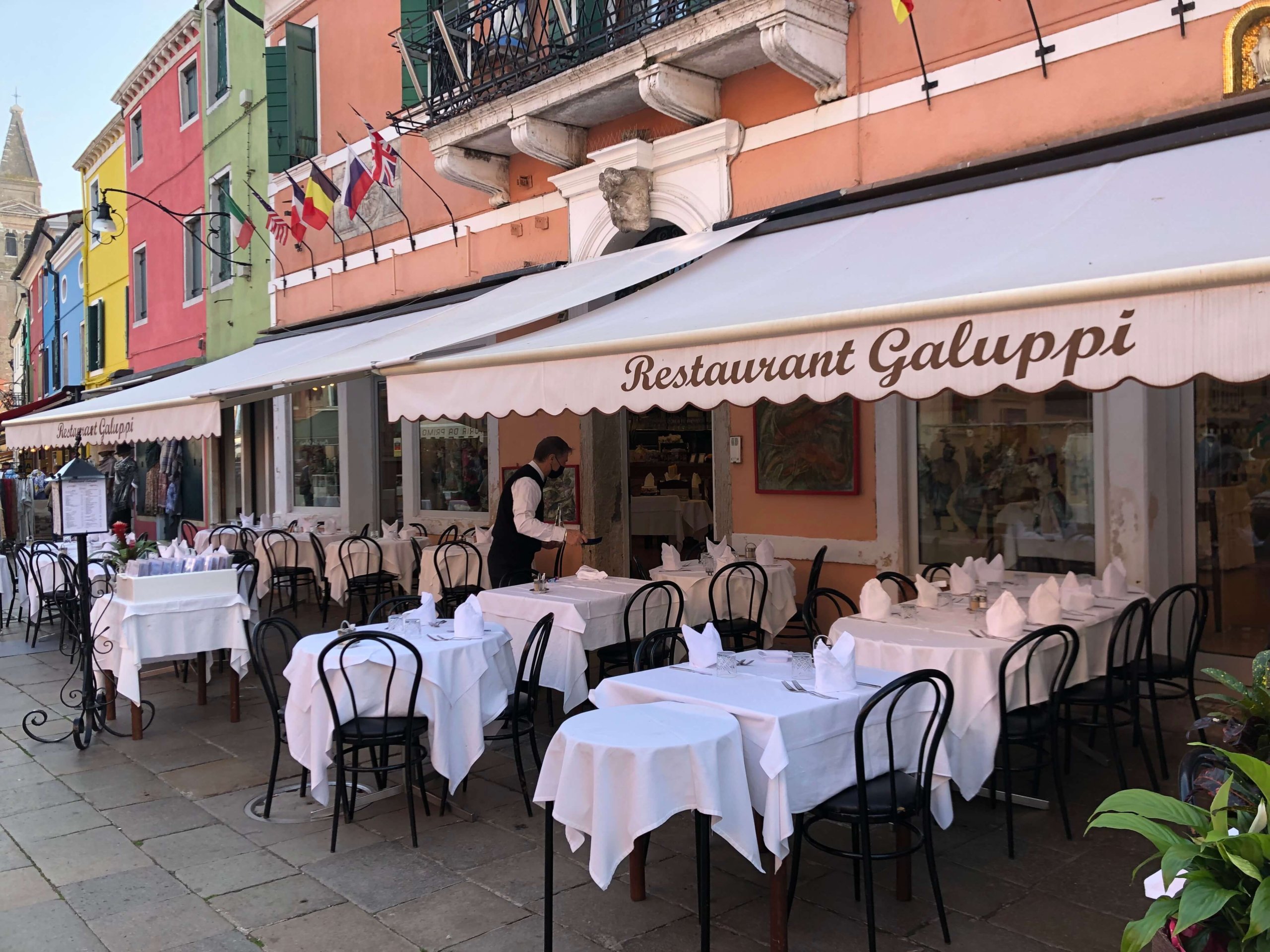 ブラーノ島・Restaurant Galuppi