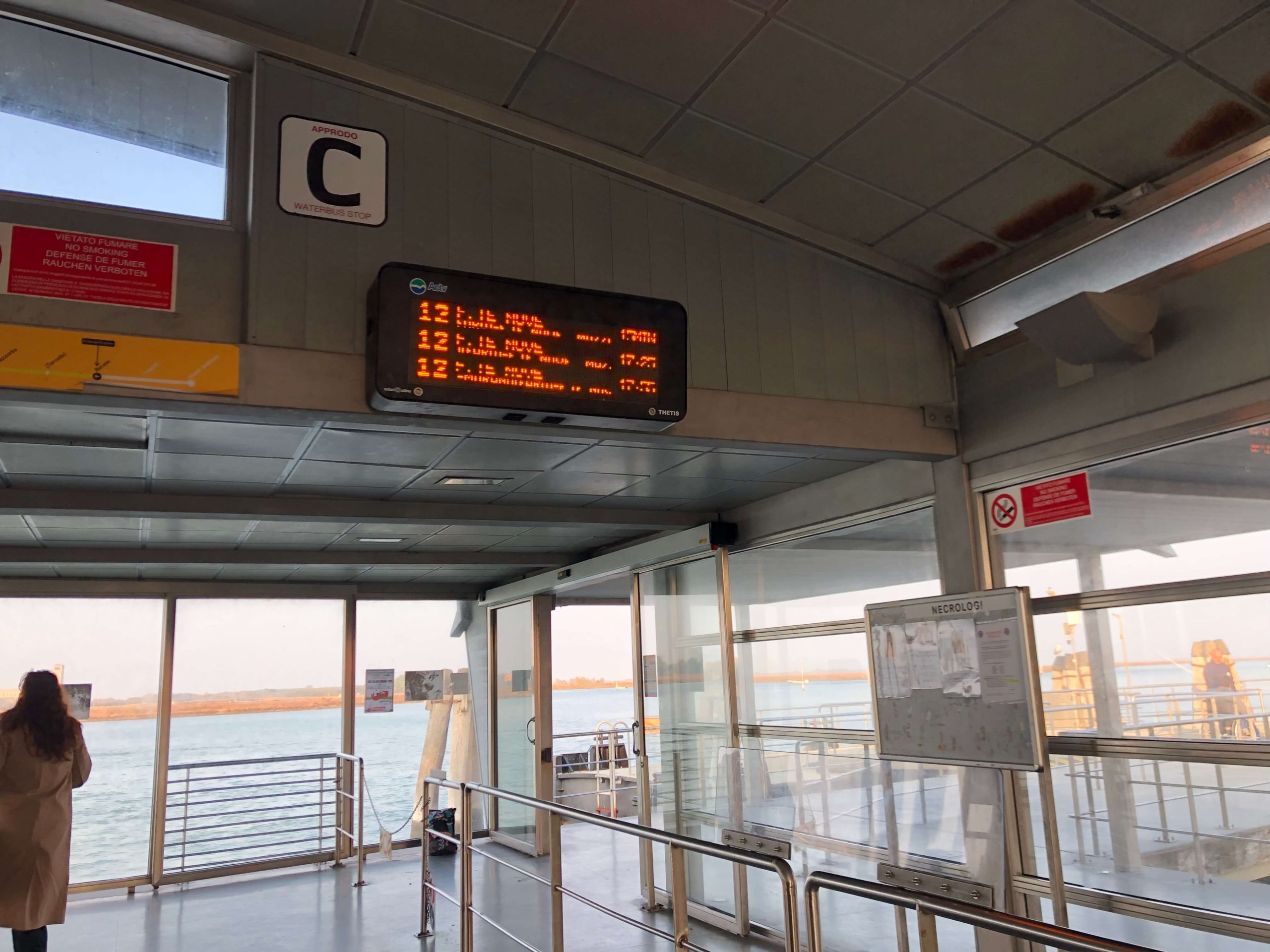 ブラーノ島・ヴァポレット乗り場