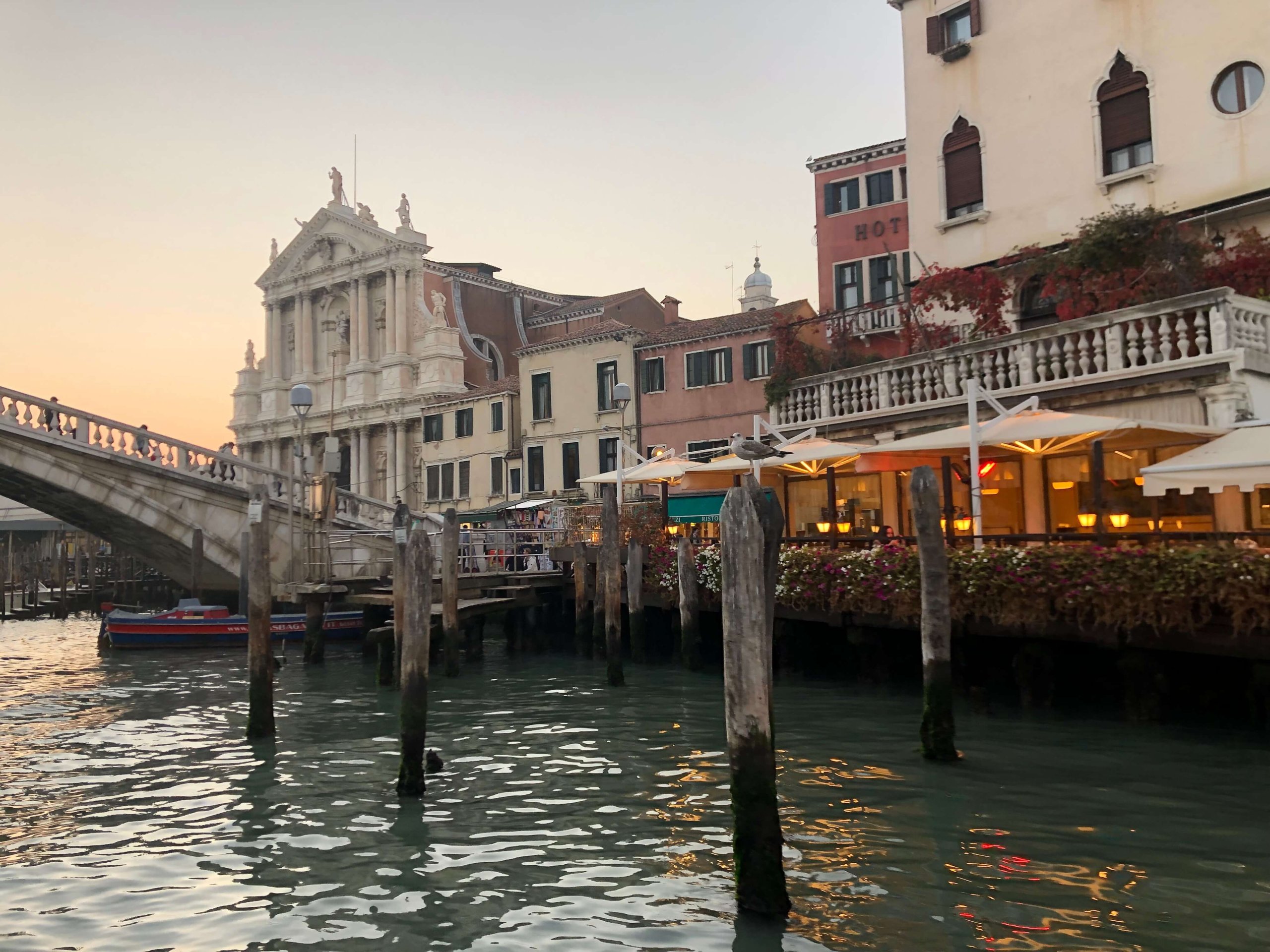 ヴェネツィア・ヴァポレットからの景色