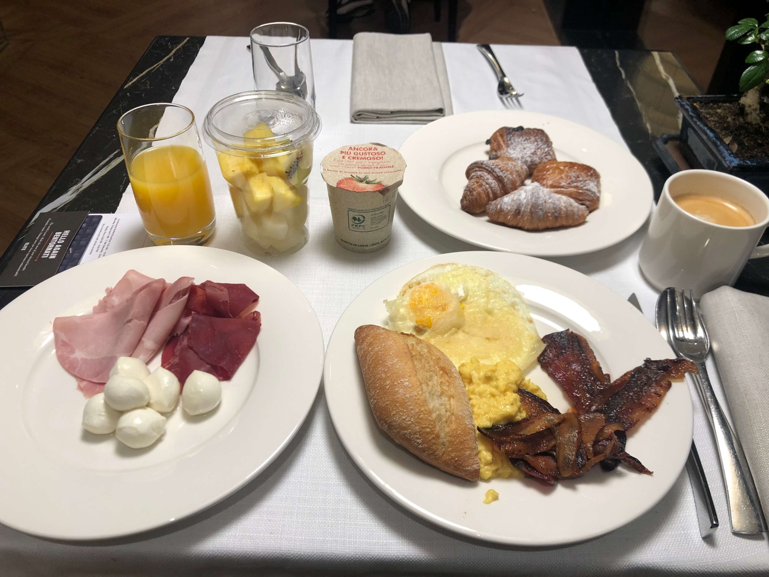 シェラトン・朝食食べたもの