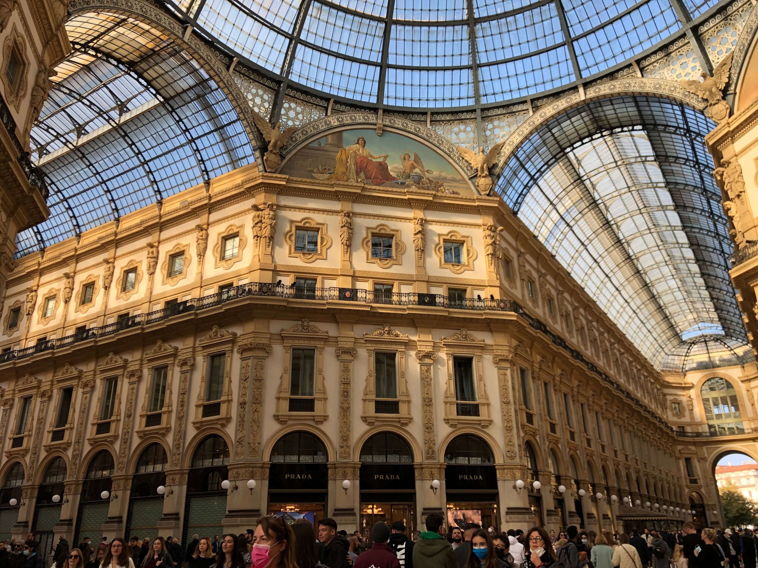 ミラノ・ヴィットーリオ・エマヌエーレ2世のガッレリア