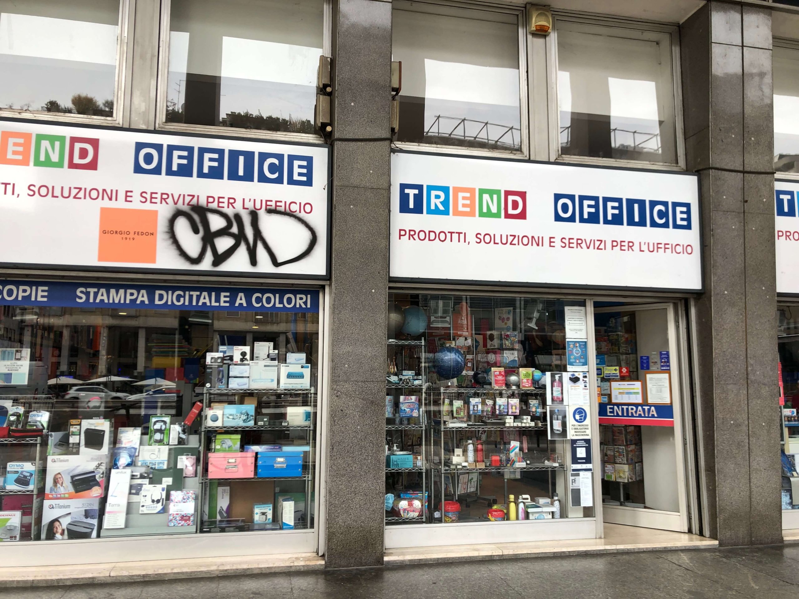 ミラノ・文房具屋さん