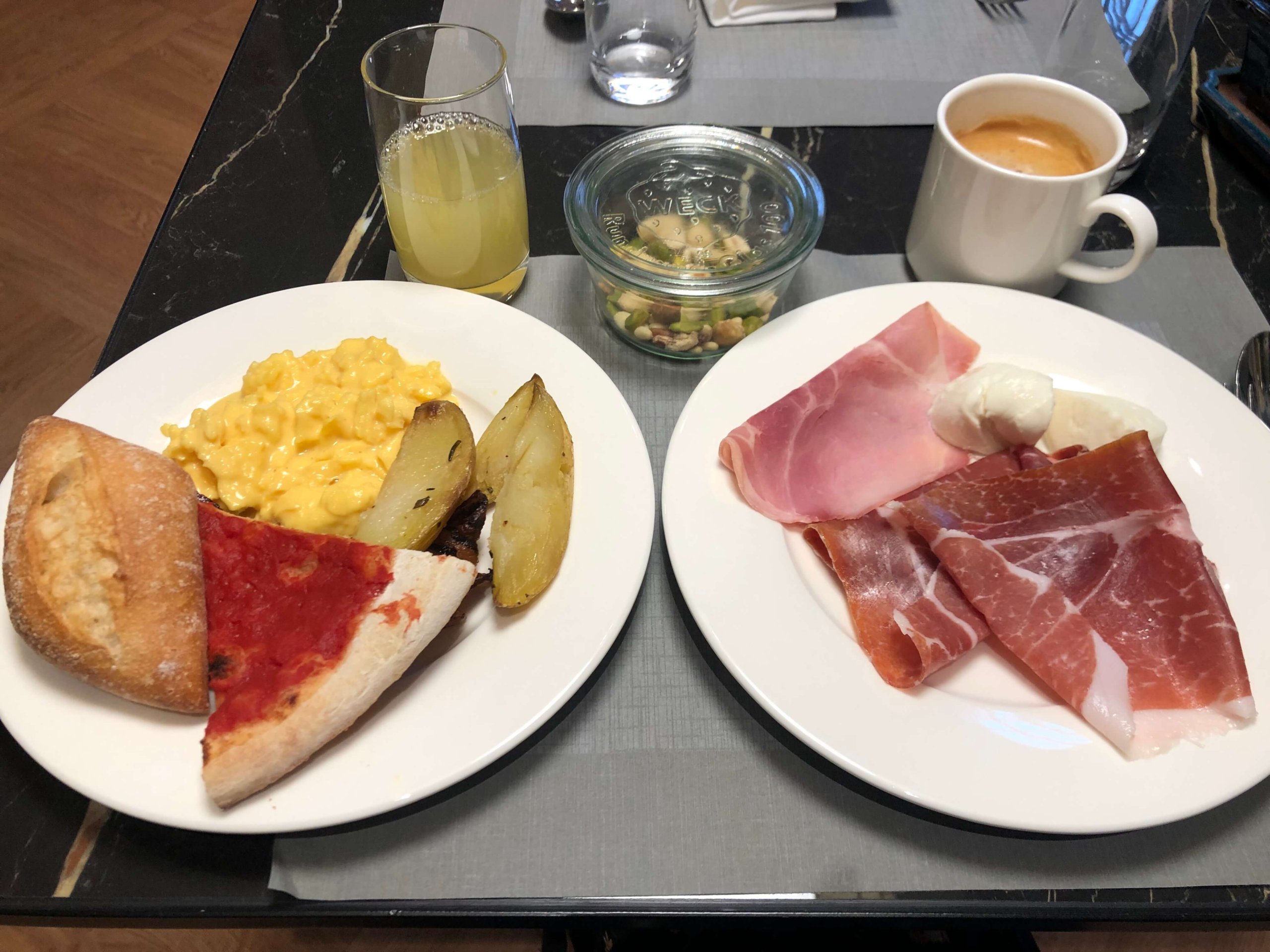 シェラトン・朝食食べたもの