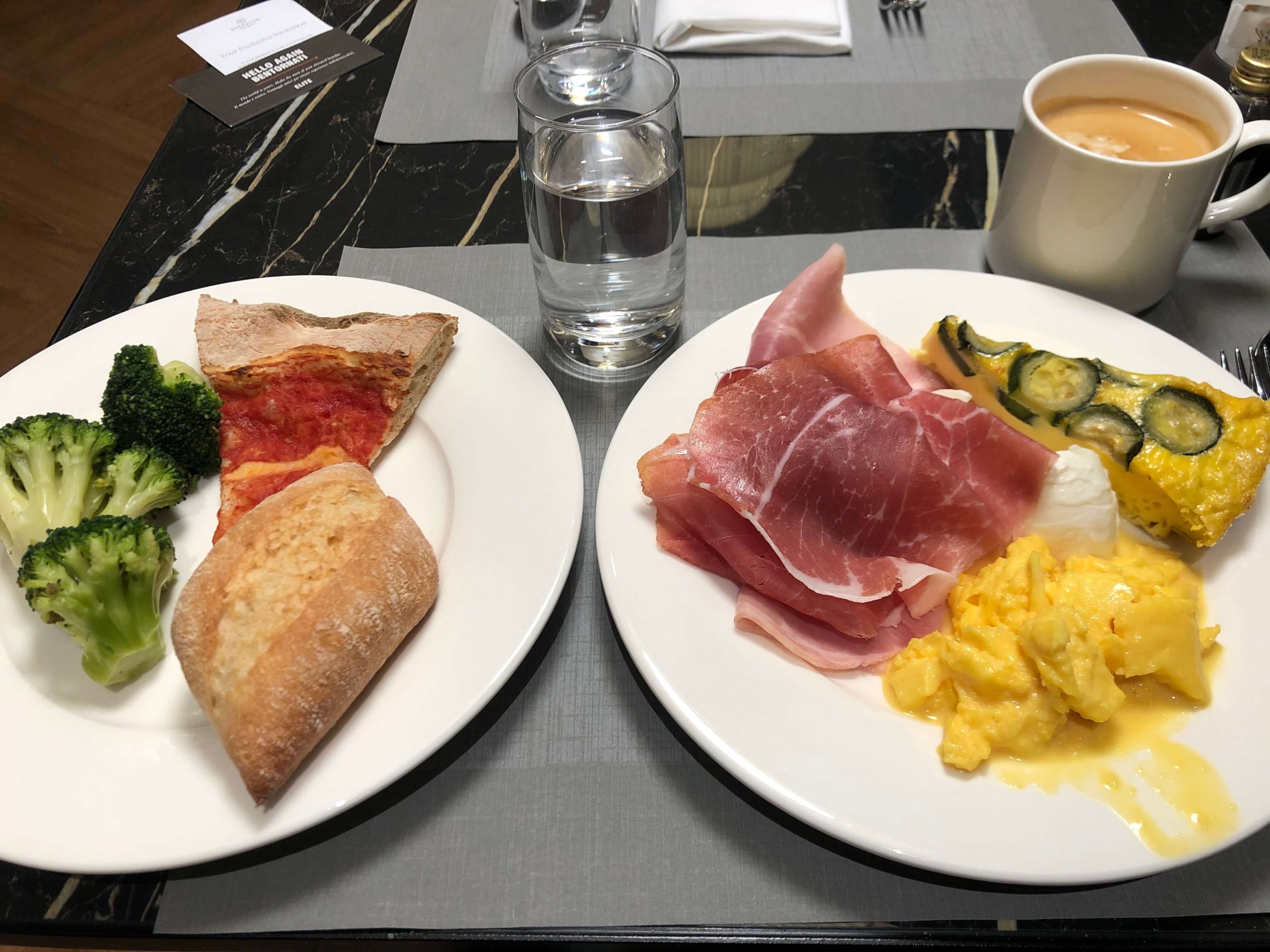 シェラトン・朝食食べたもの