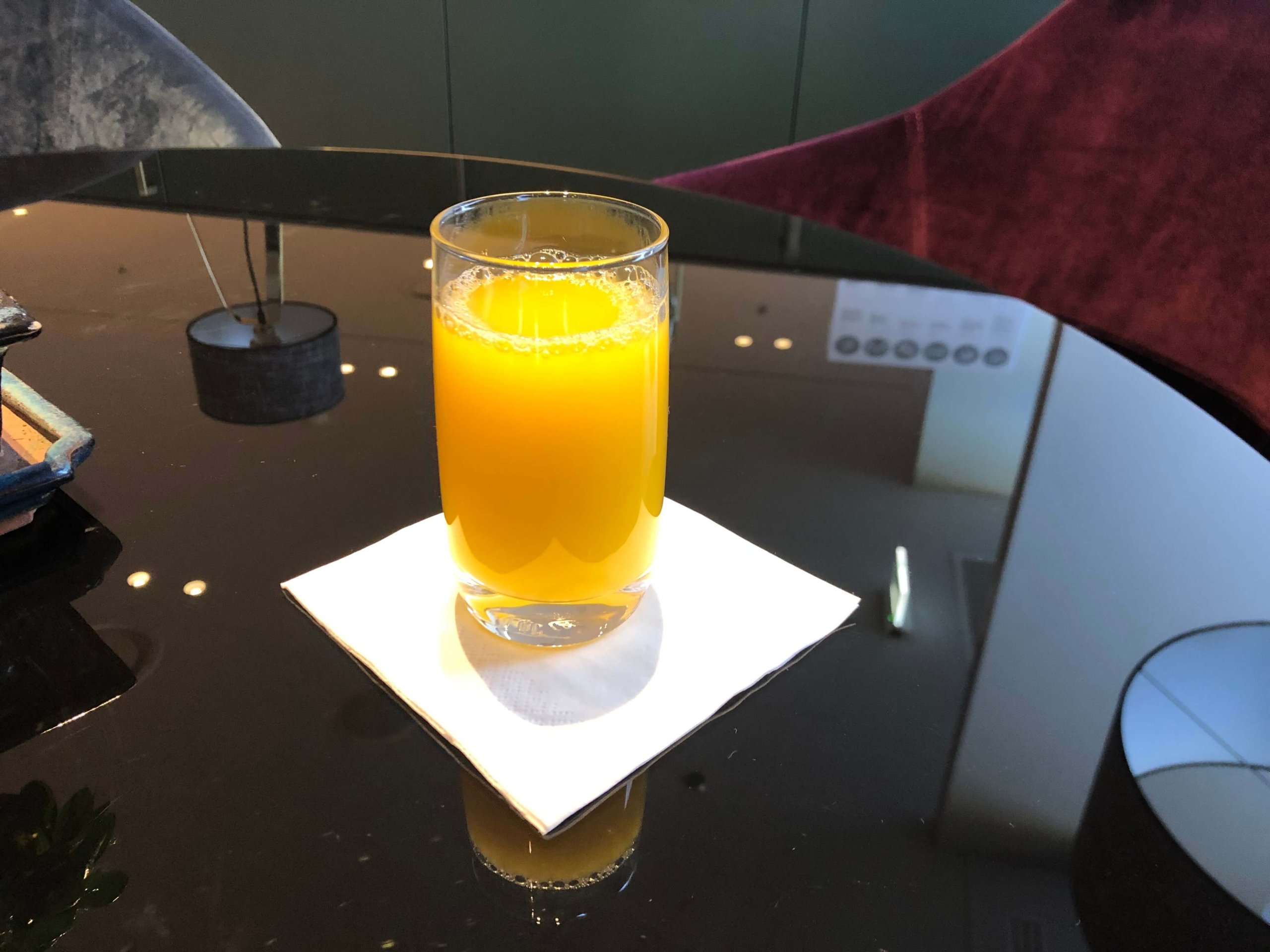 シェラトン・オレンジジュース