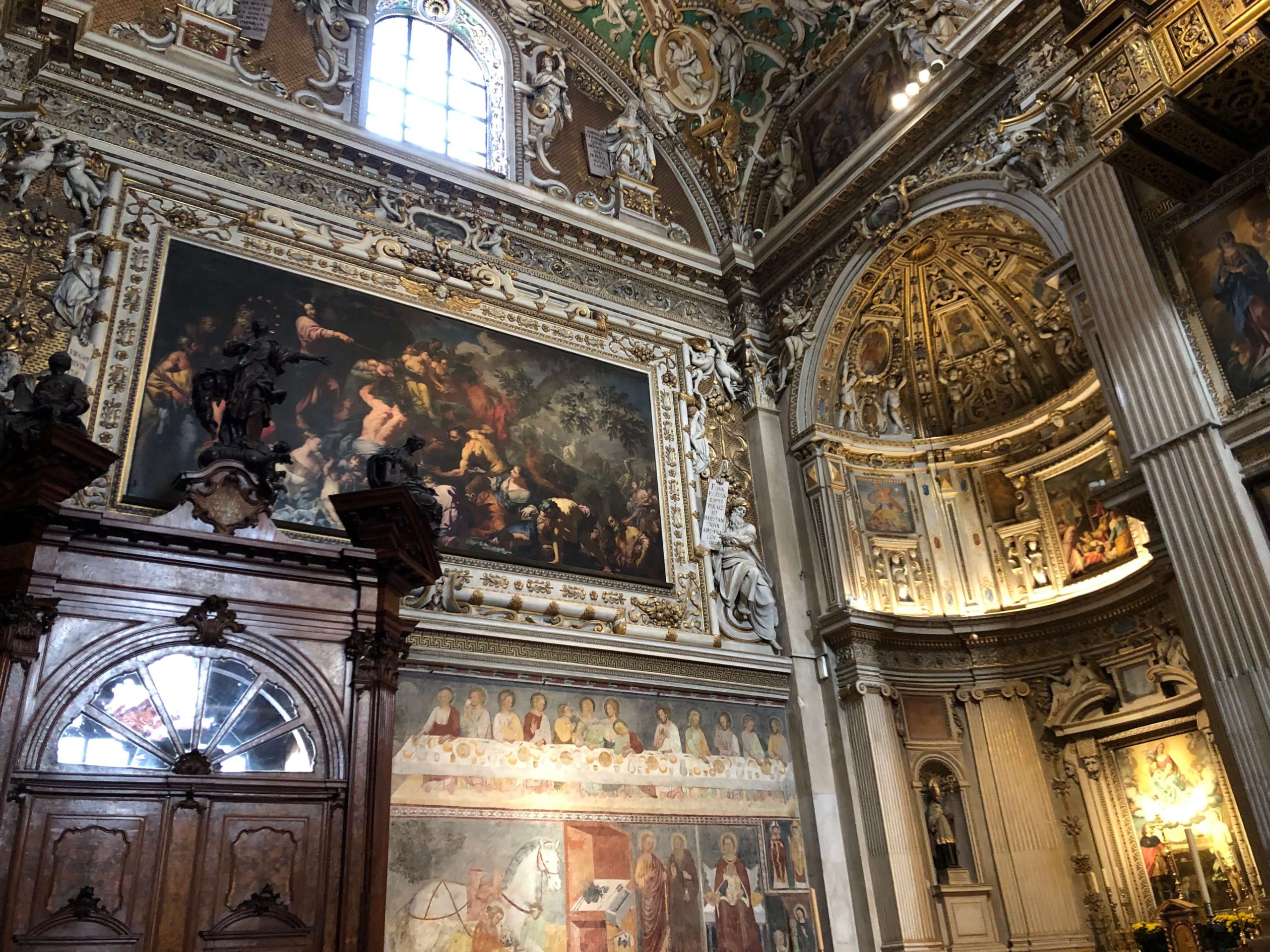 ベルガモ・サンタ・マリア・マッジョーレ教会