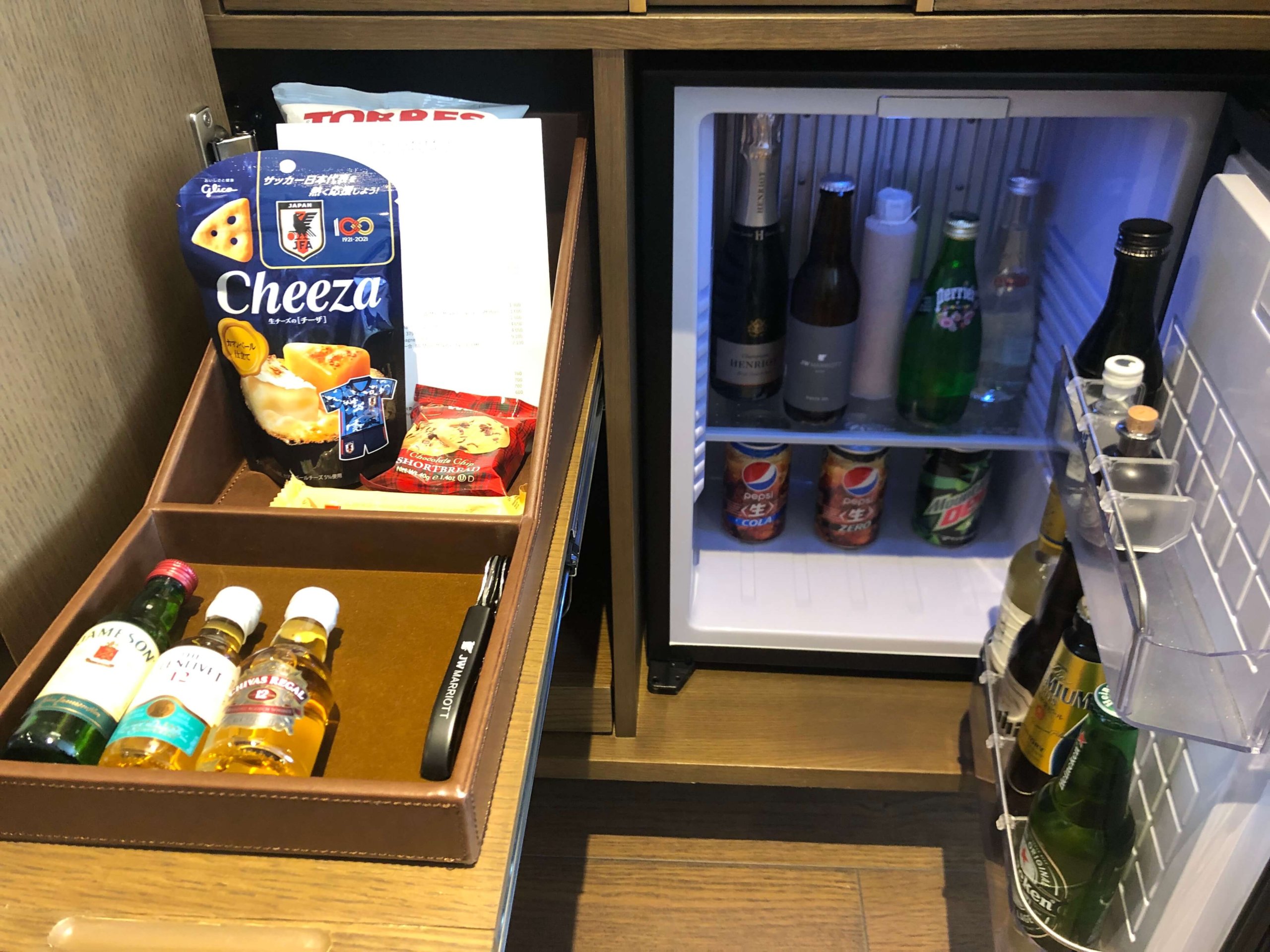 JWマリオット奈良・ミニバー