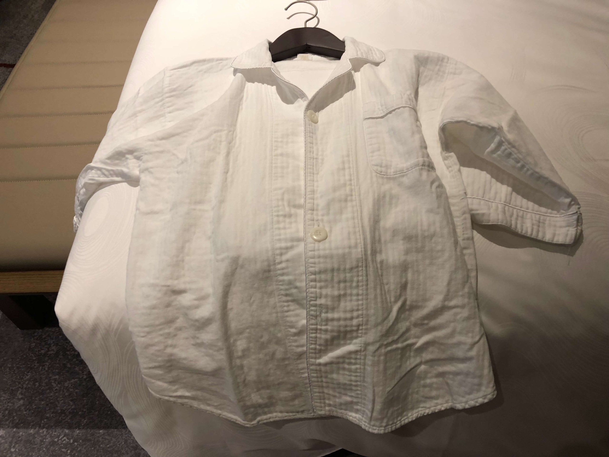 JWマリオット奈良・パジャマ