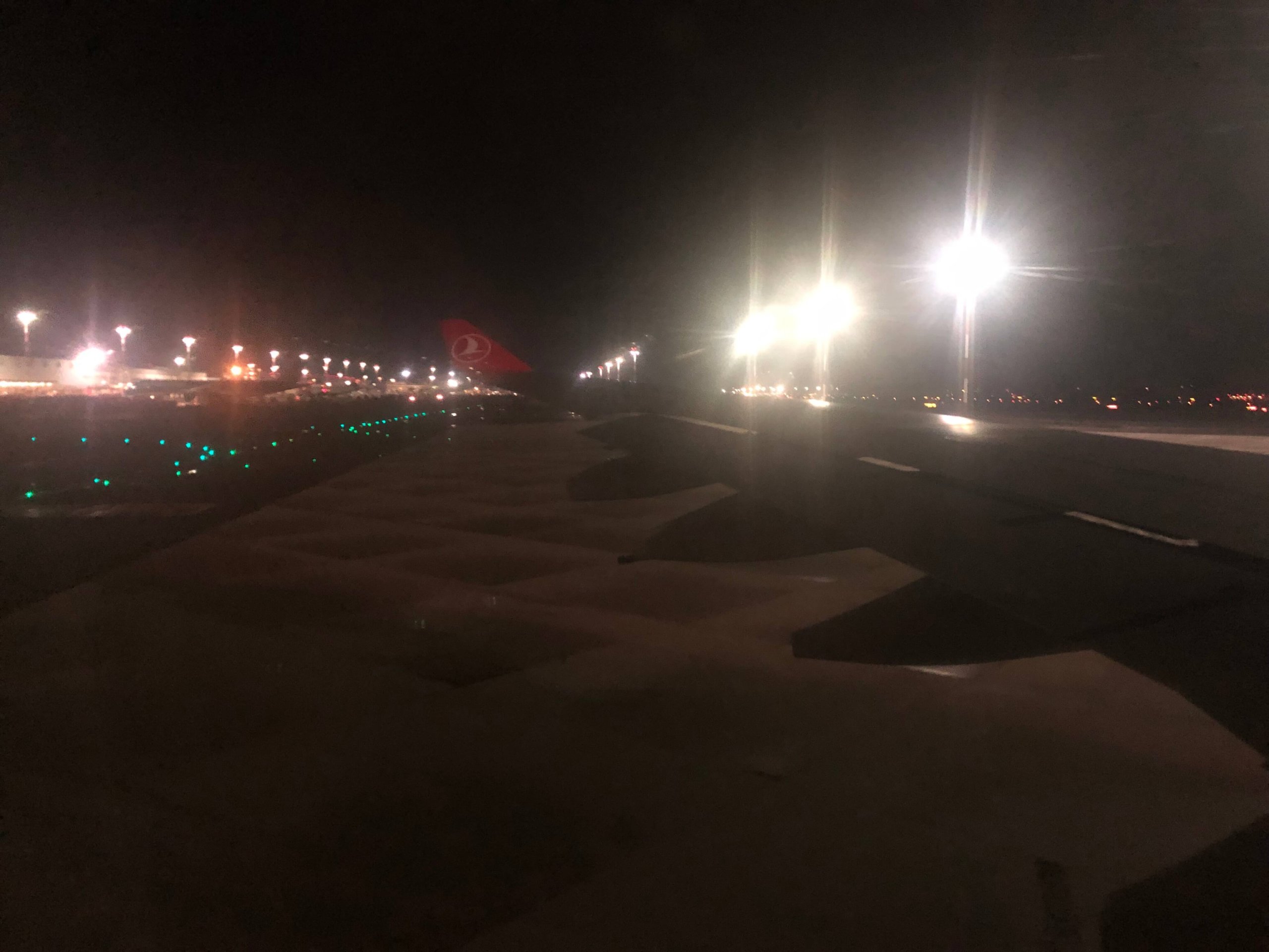 ターキッシュ・飛行機からの景色