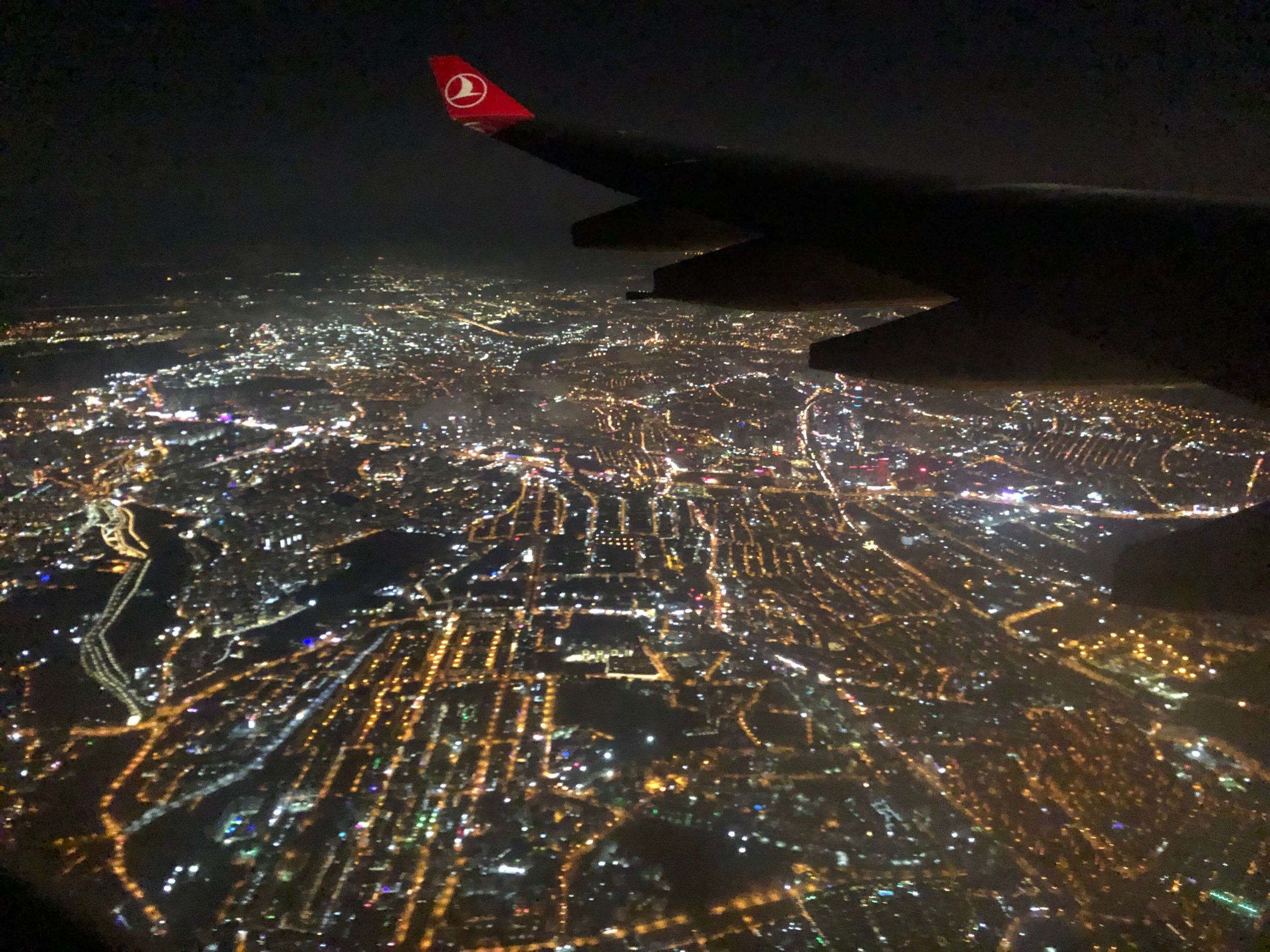 ターキッシュ・飛行機からの景色