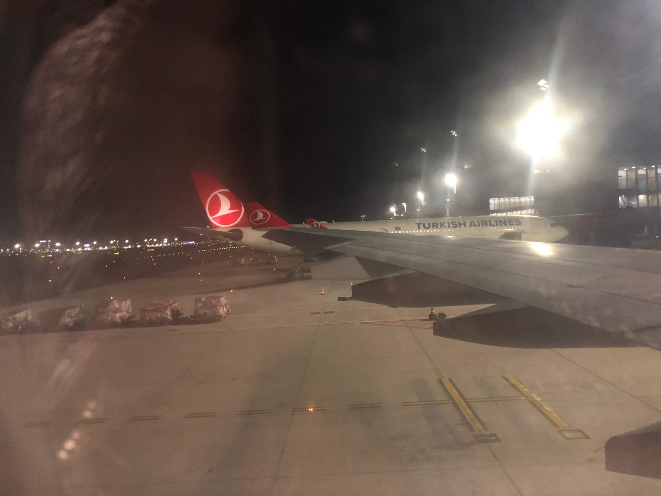 ターキッシュ・飛行機からの景色