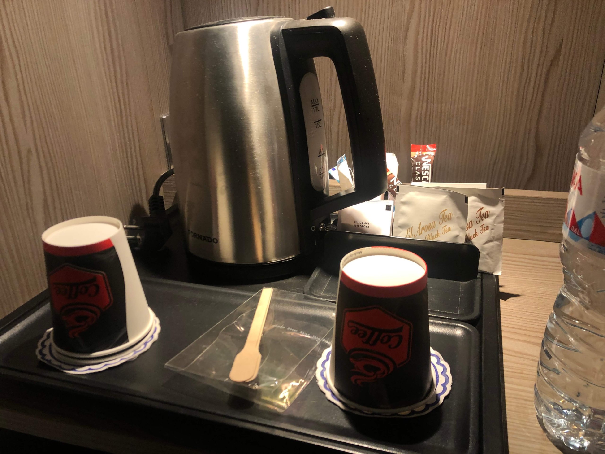 ノボテルカイロエアポート・お茶セット