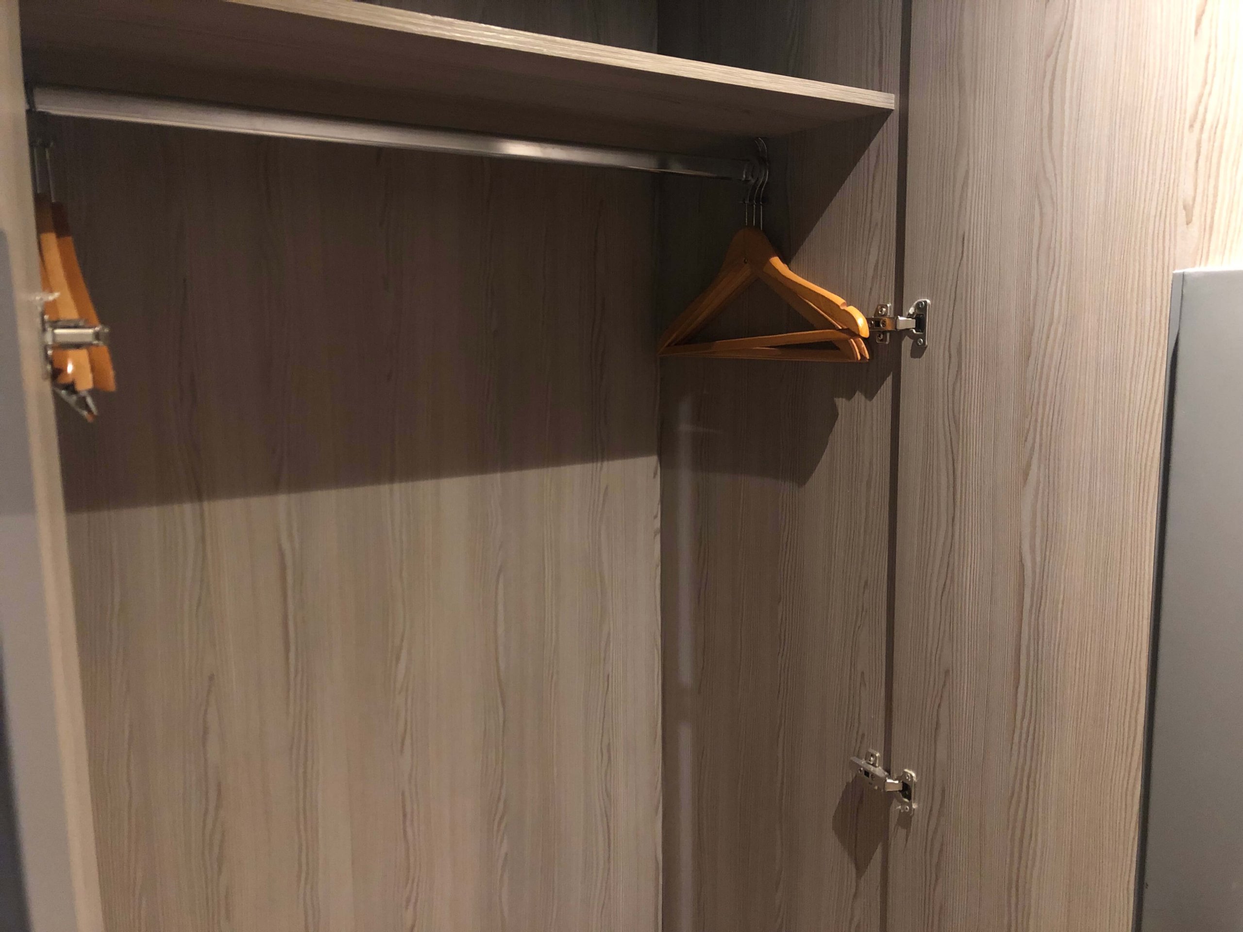 ノボテルカイロエアポート・クローゼット