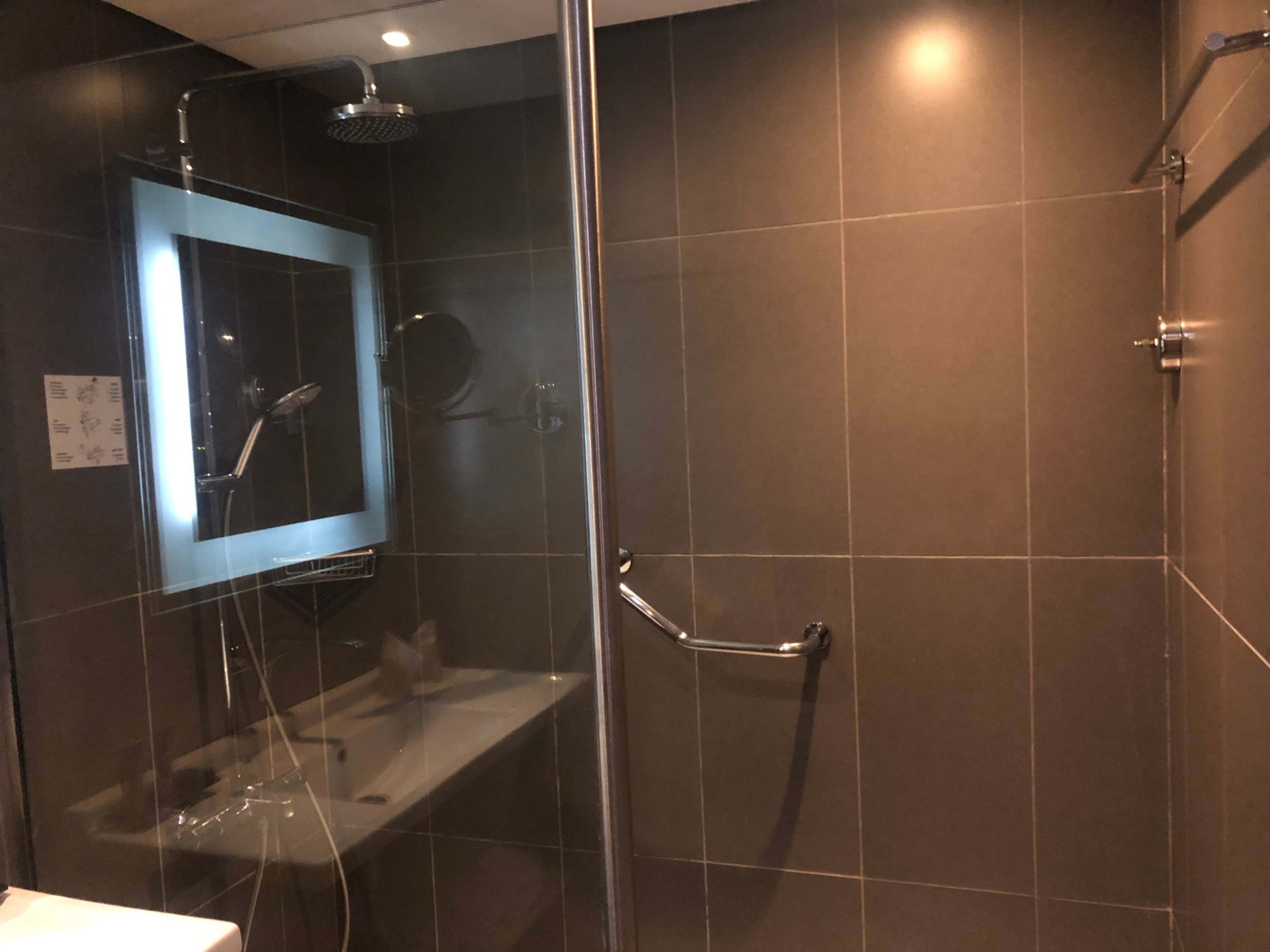 ノボテルカイロエアポート・シャワー